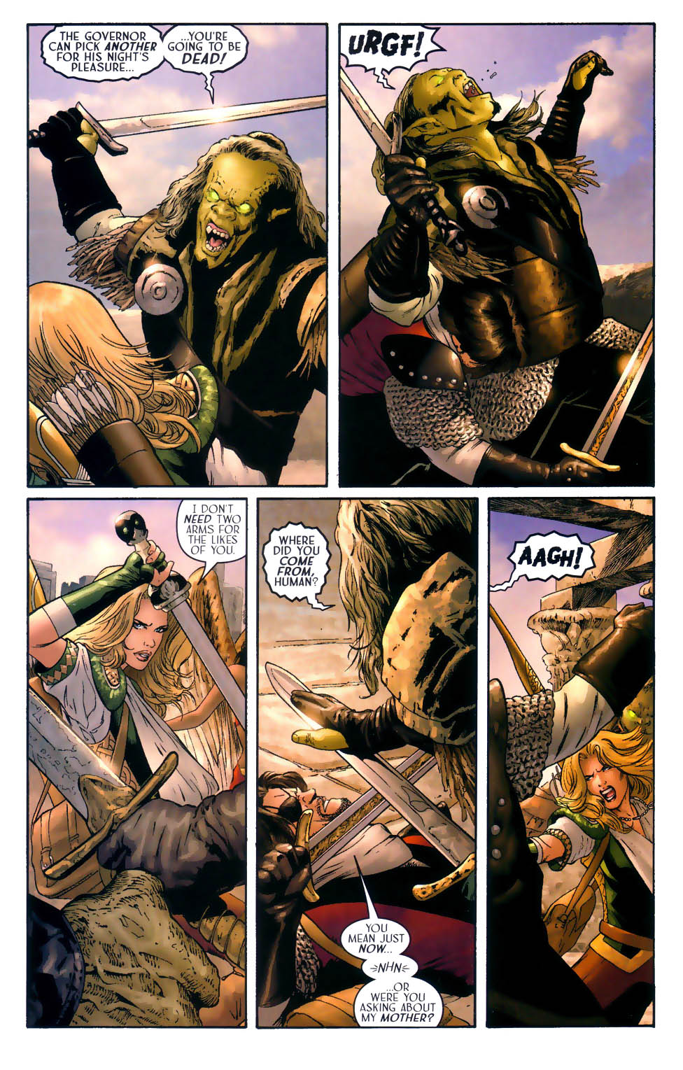 Read online Sojourn comic -  Issue #14 - 22