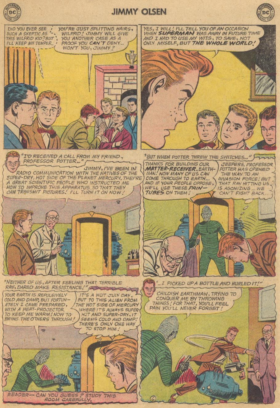 Read online Superman's Pal Jimmy Olsen comic -  Issue #72 - 19