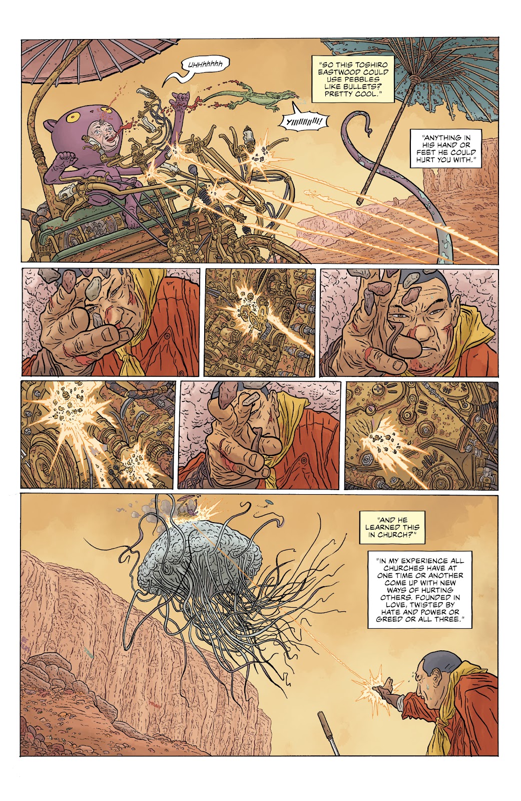 Shaolin Cowboy: Cruel to Be Kin issue 3 - Page 7