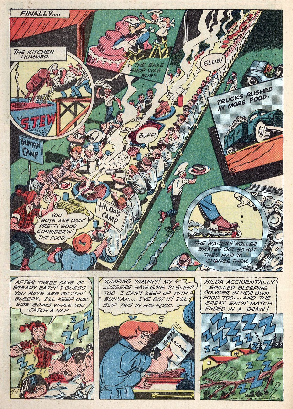 Read online Blondie Comics (1947) comic -  Issue #9 - 23