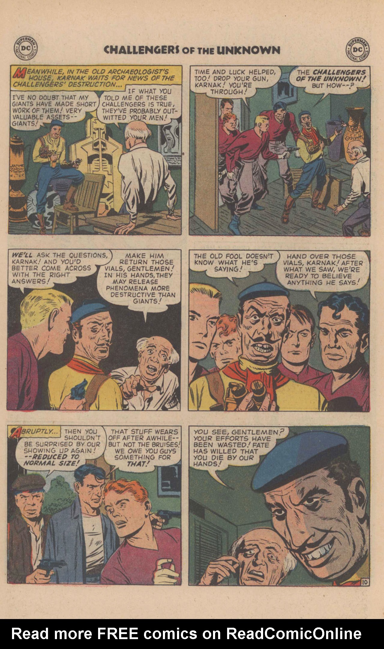 Read online Challengers of the Unknown (1958) comic -  Issue #77 - 14