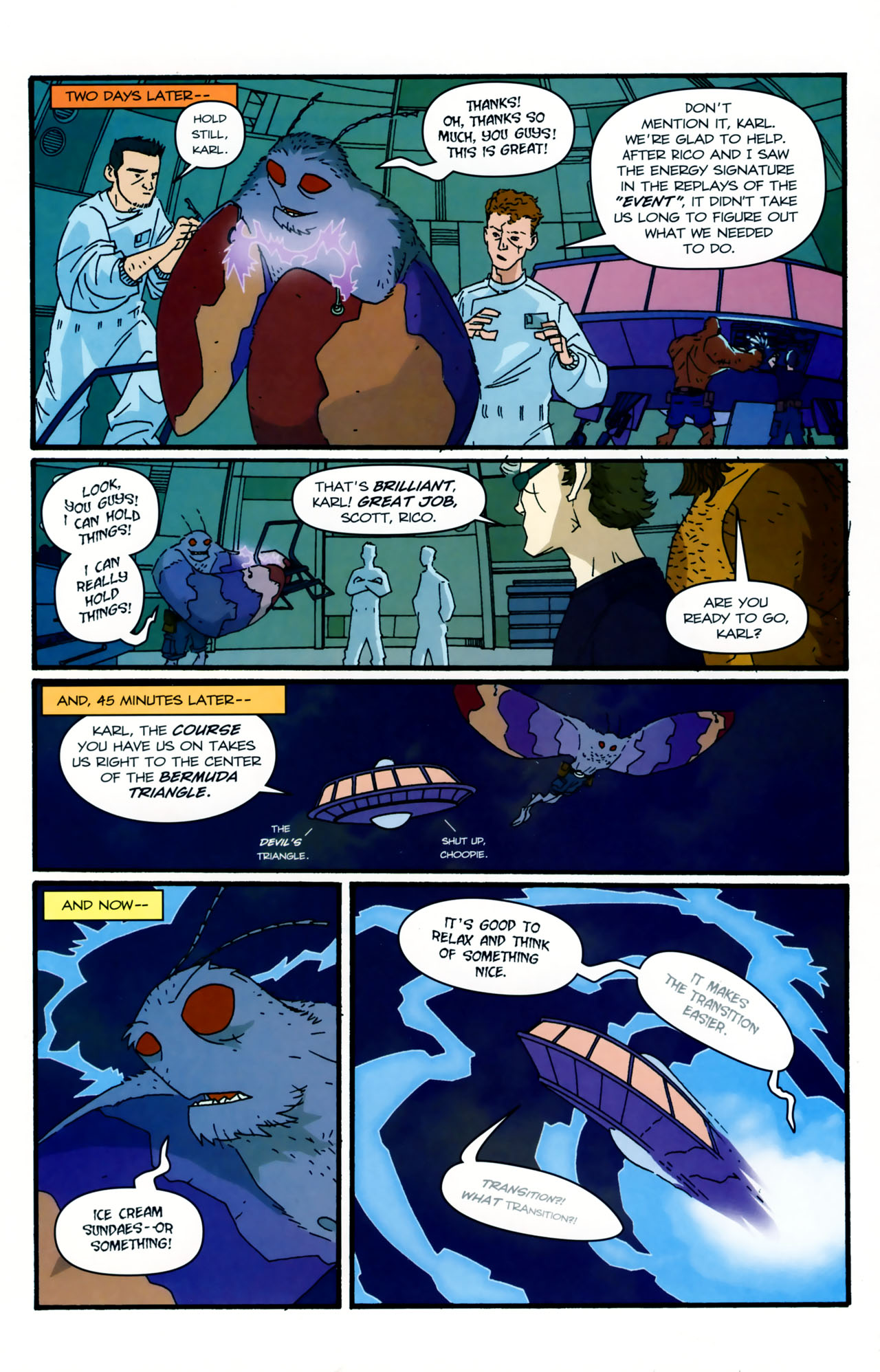 Read online The Perhapanauts: Second Chances comic -  Issue #4 - 7