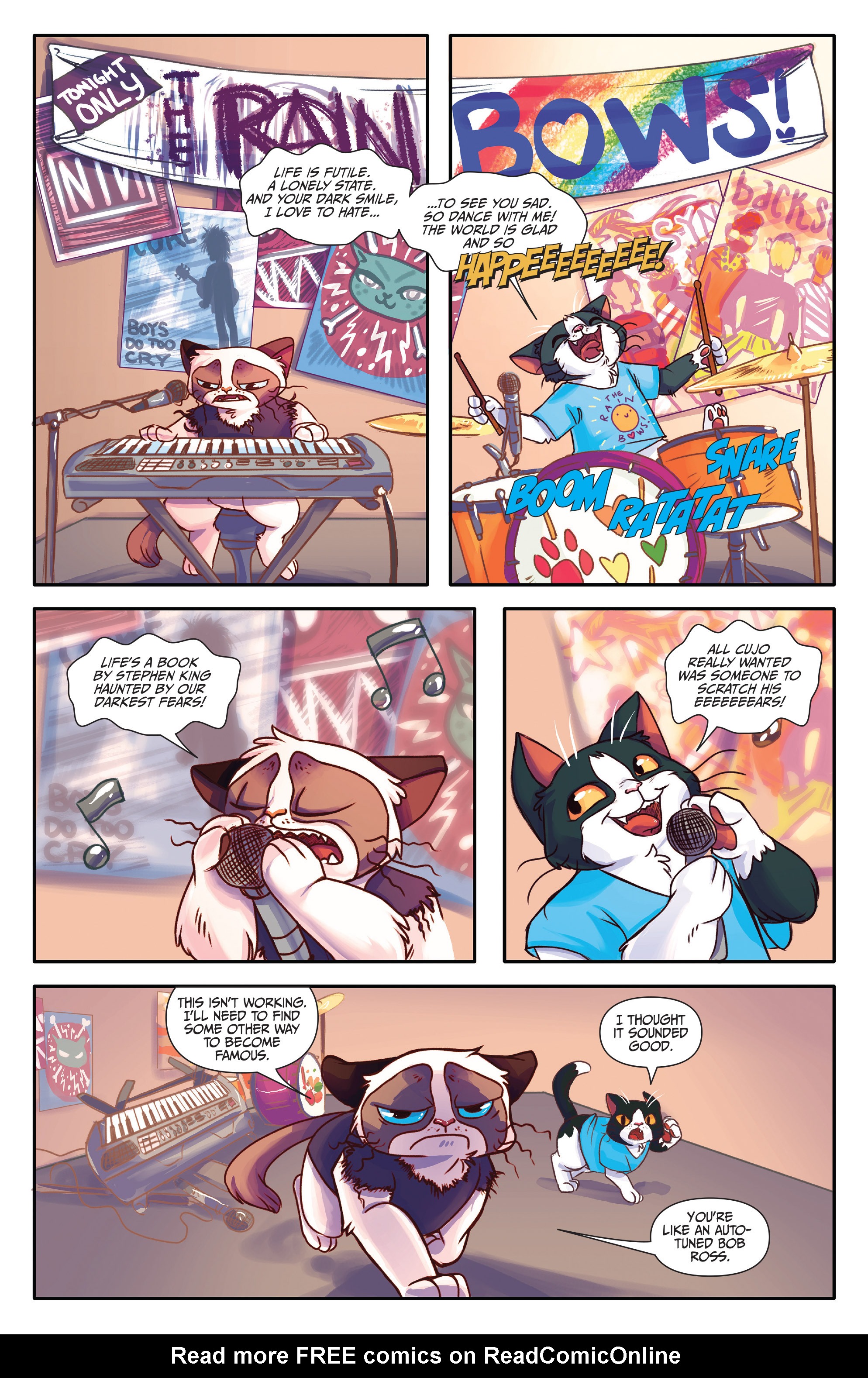 Read online Free Comic Book Day 2016 comic -  Issue # Grumpy Cat - 16