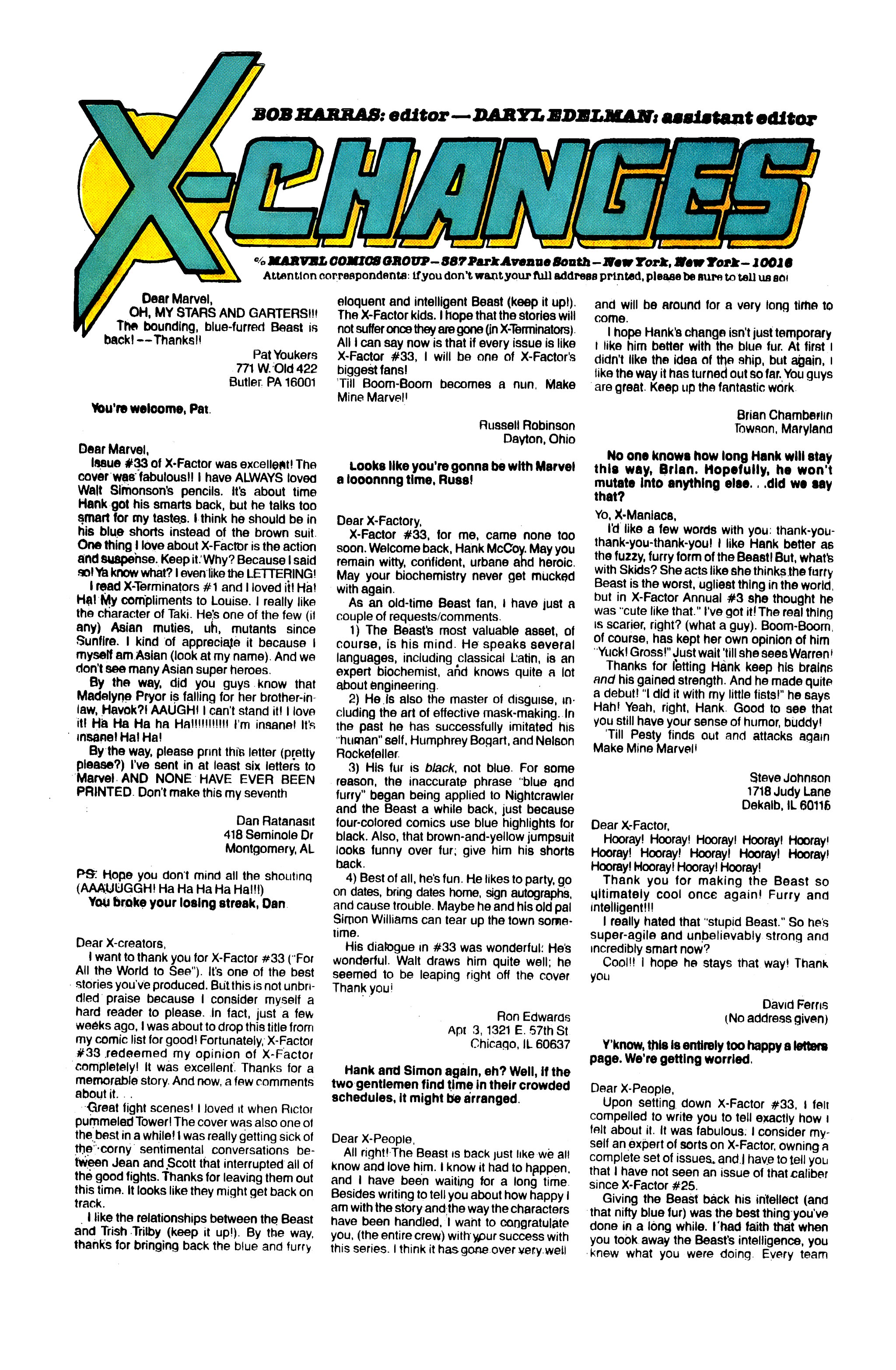 X-Factor (1986) 41 Page 23