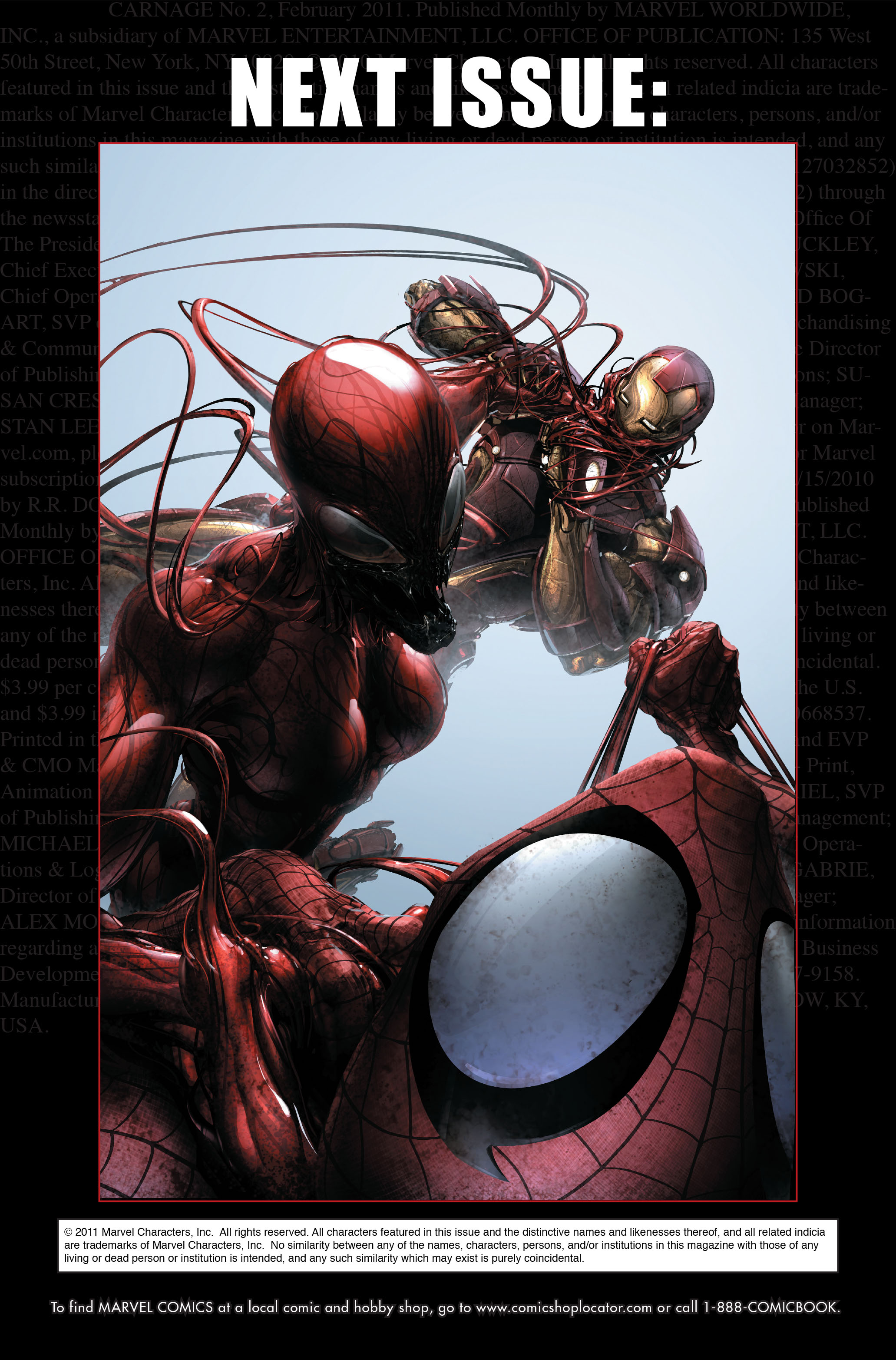 Read online Carnage (2010) comic -  Issue #2 - 22