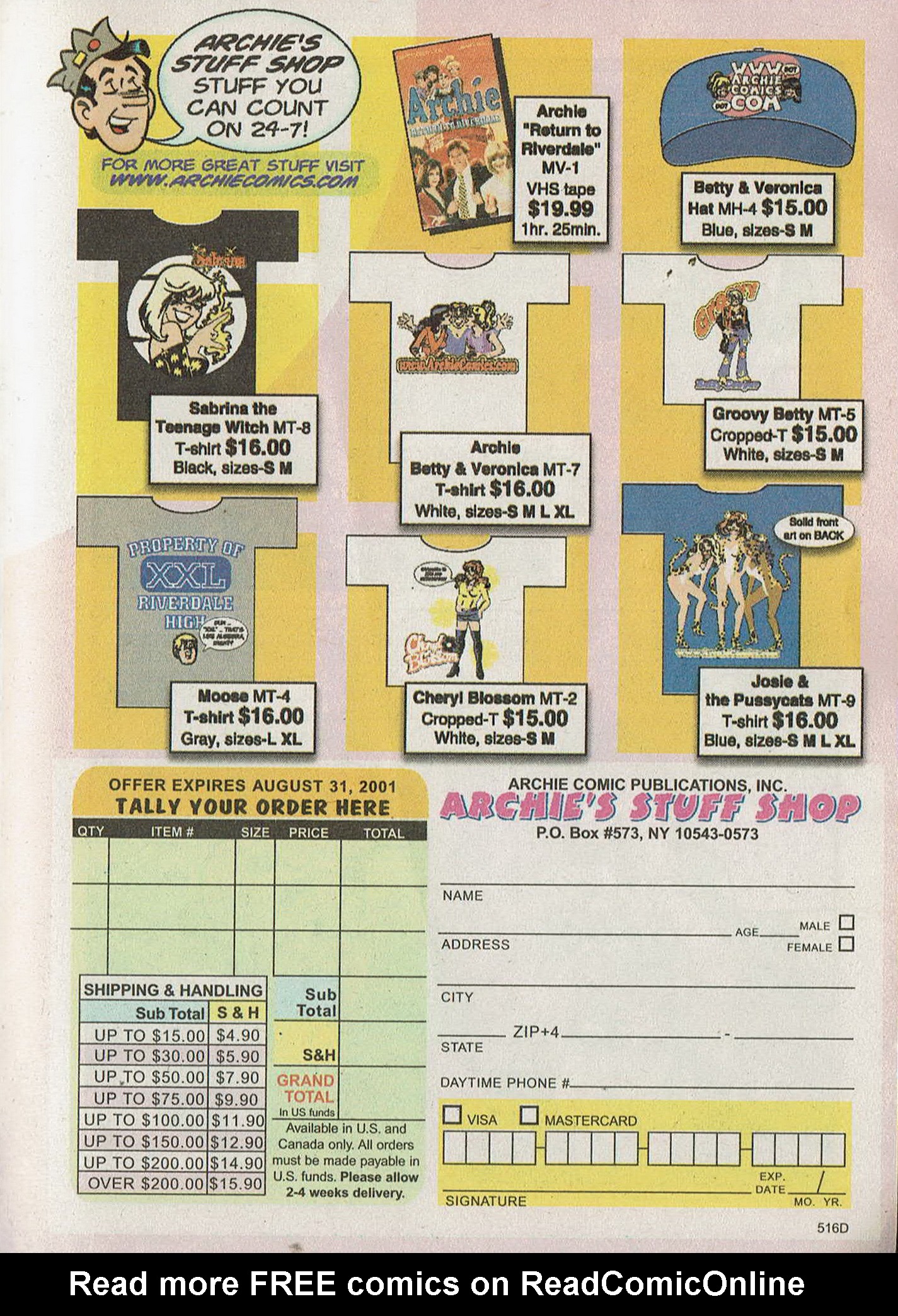 Read online Archie's Pals 'n' Gals Double Digest Magazine comic -  Issue #59 - 168