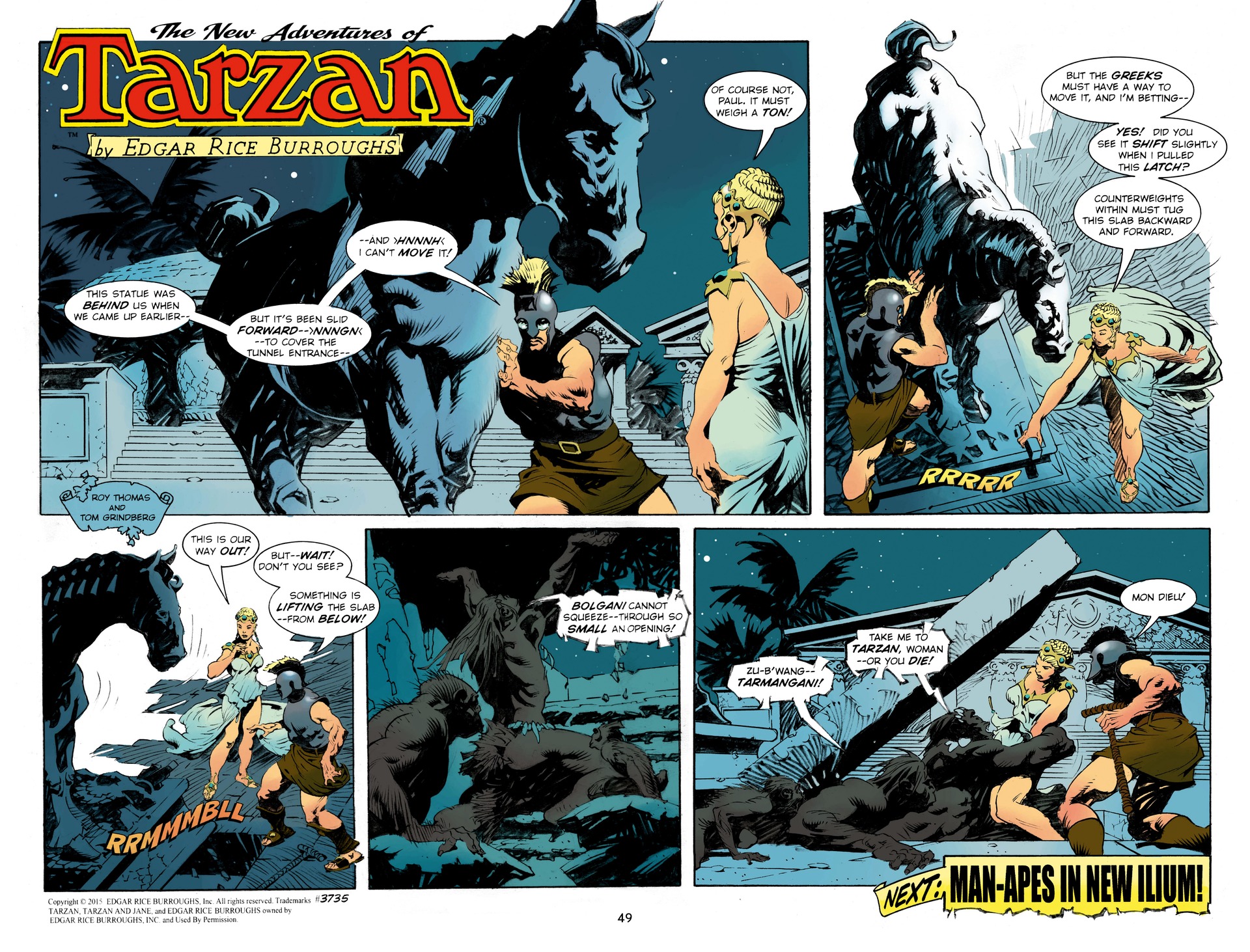 Read online Tarzan: The New Adventures comic -  Issue # TPB - 51