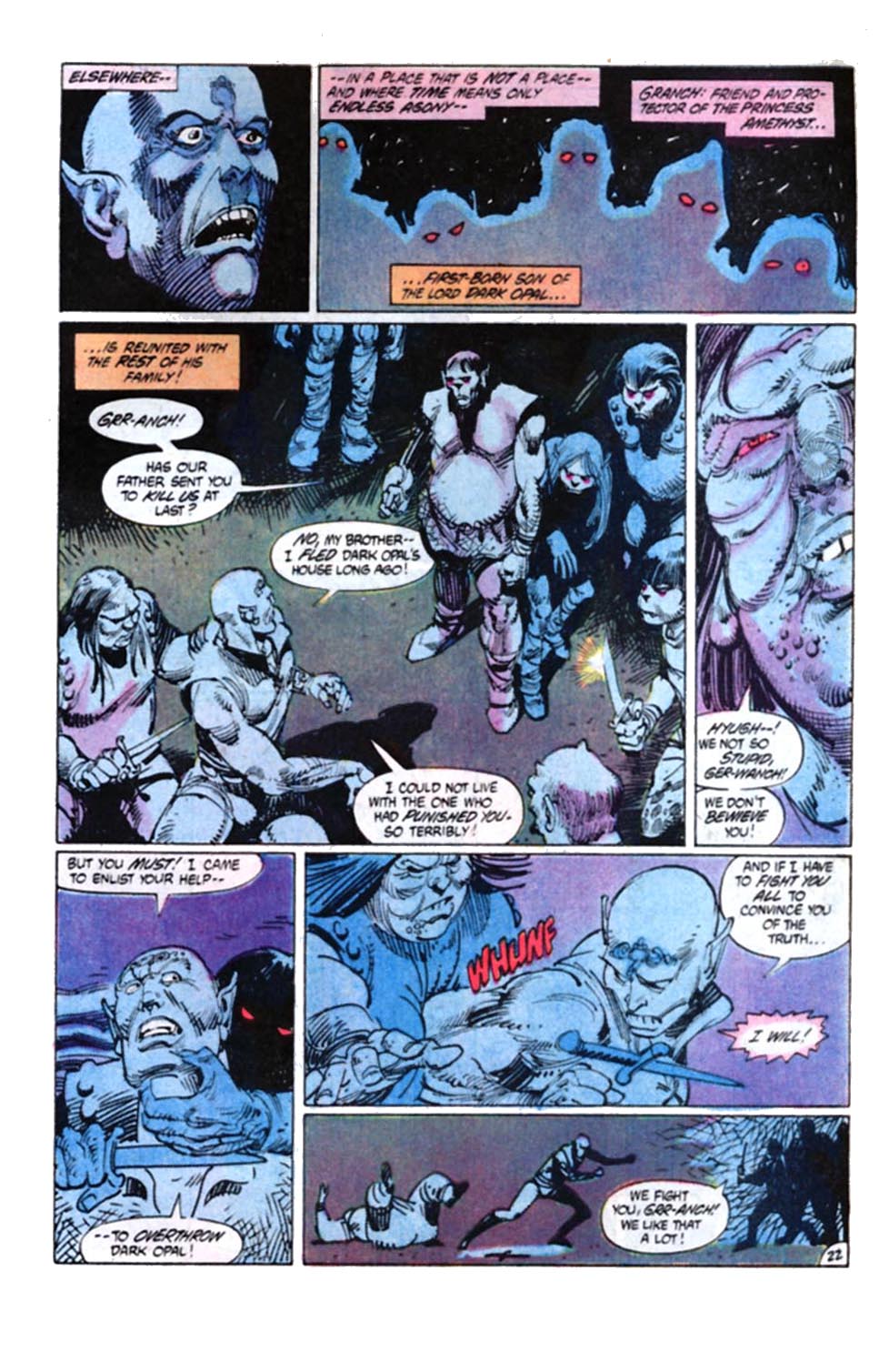 Read online Amethyst, Princess of Gemworld comic -  Issue #4 - 22