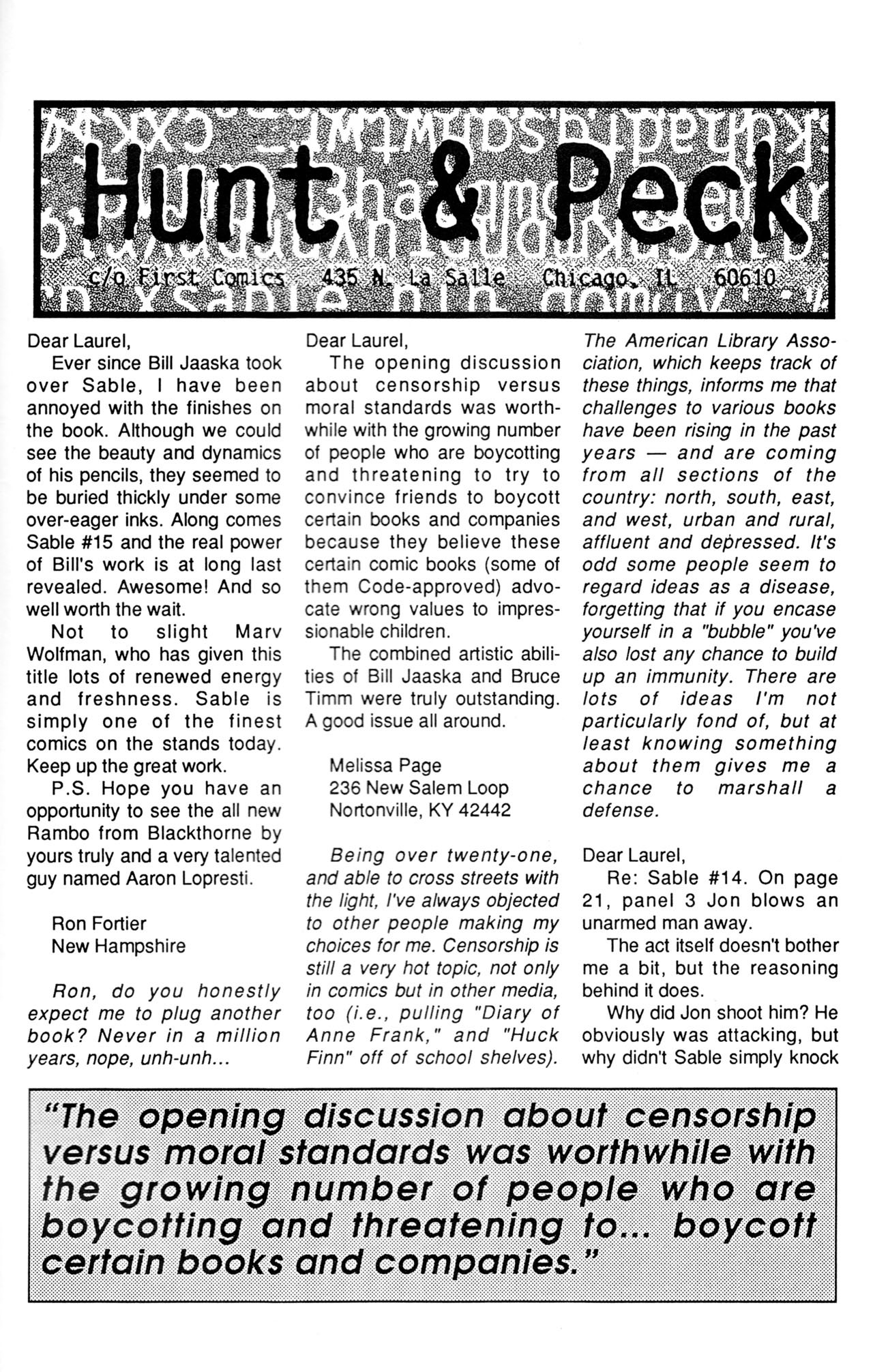 Read online Sable comic -  Issue #16 - 25