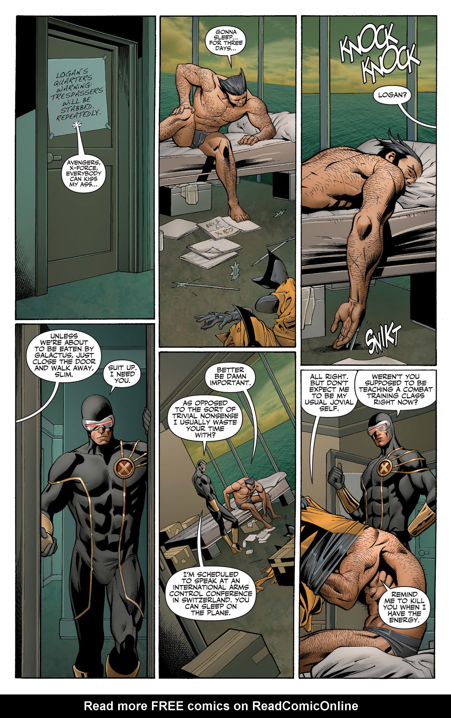 Read online X-Men: Schism comic -  Issue #1 - 6