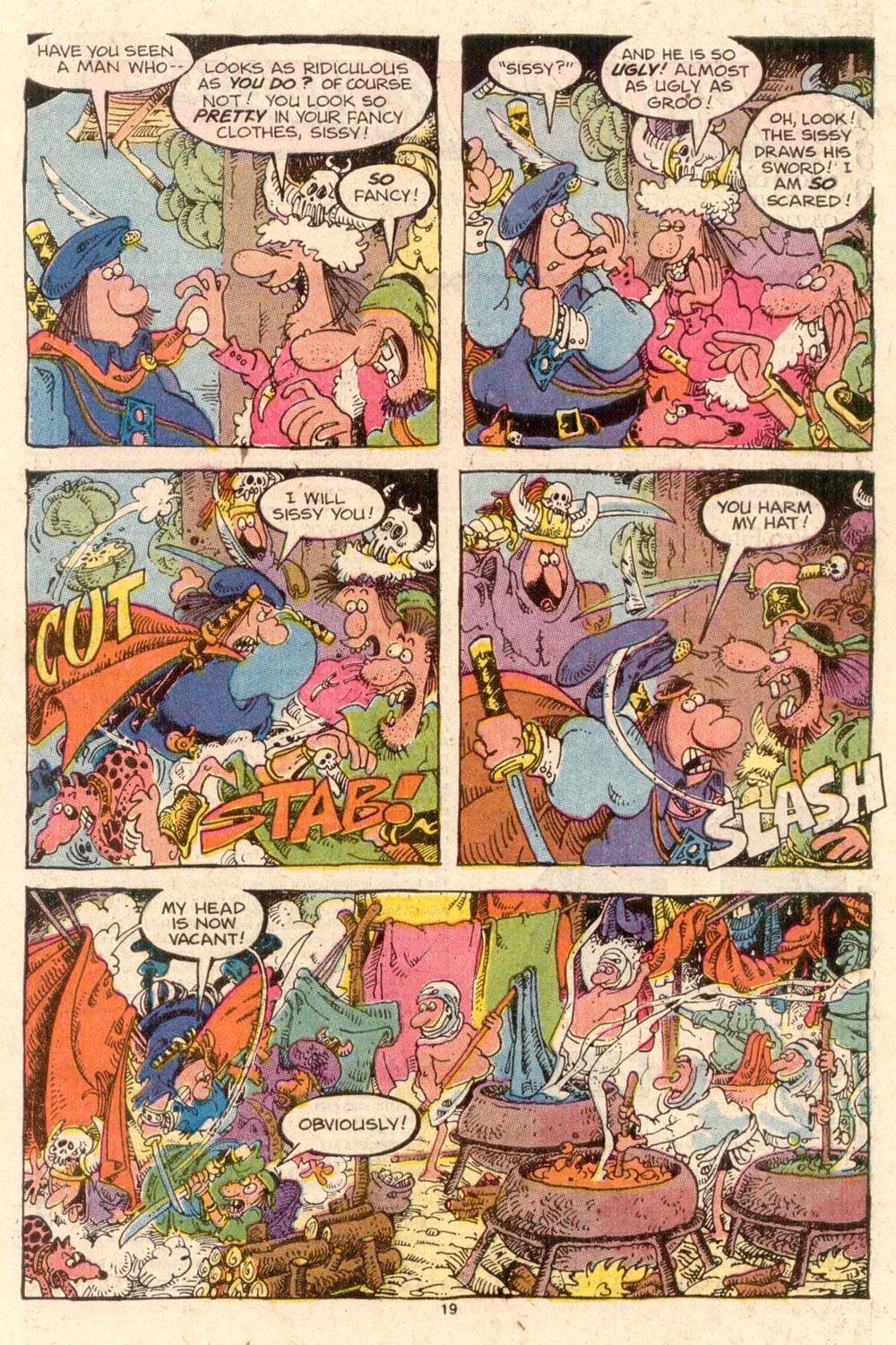 Read online Sergio Aragonés Groo the Wanderer comic -  Issue #46 - 19