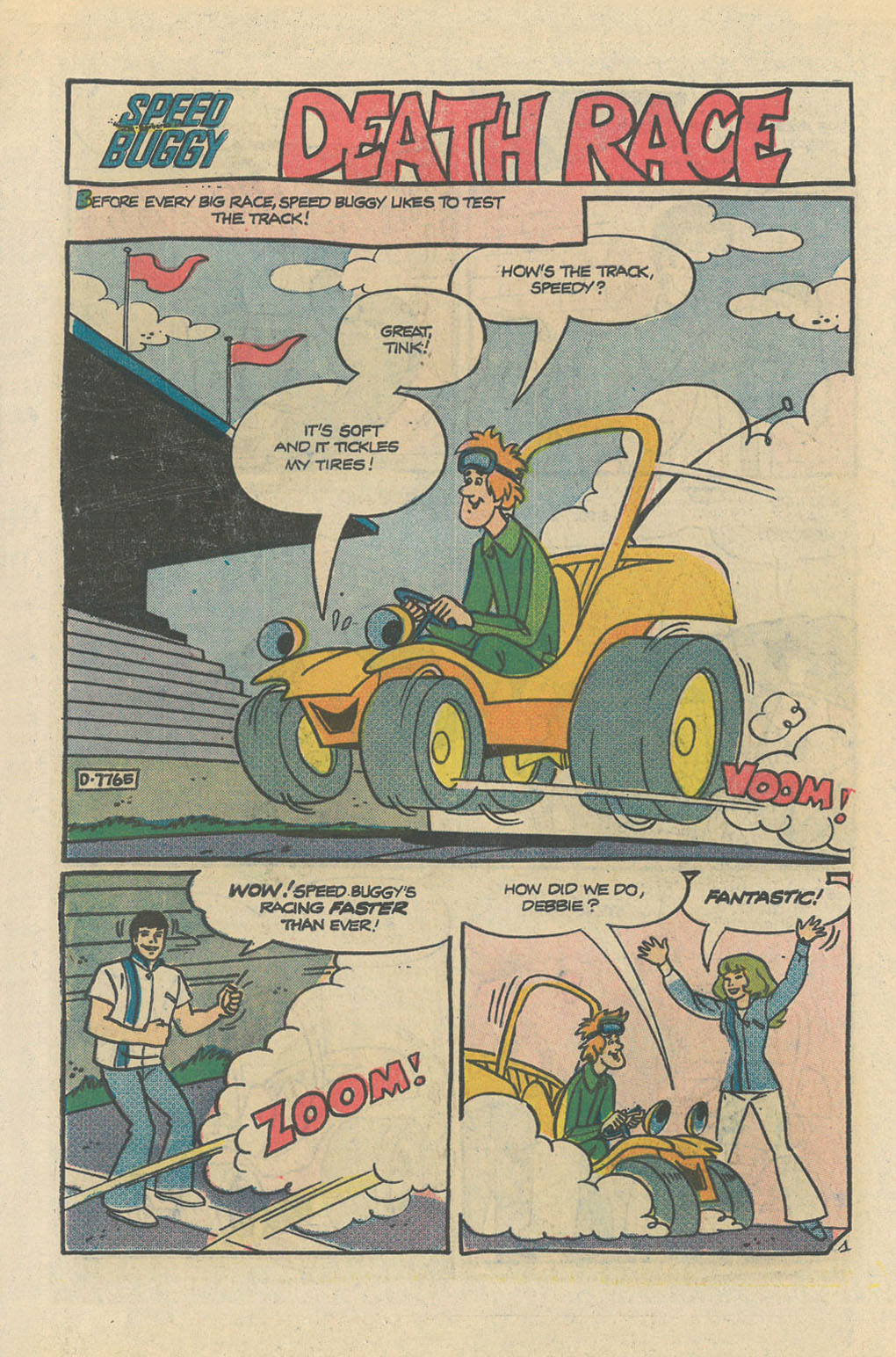 Read online Speed Buggy comic -  Issue #7 - 10