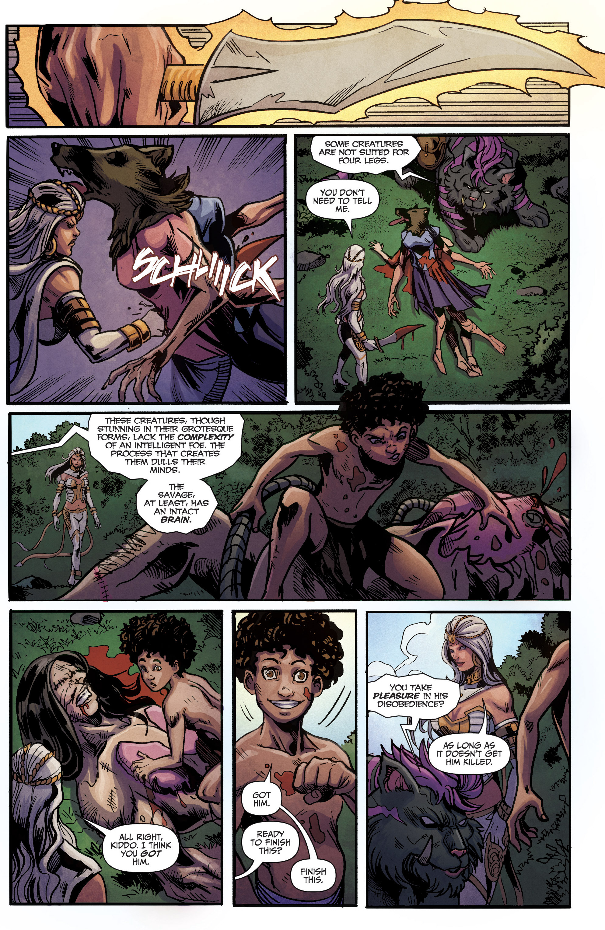 Read online Grimm Fairy Tales presents Wonderland comic -  Issue #29 - 22