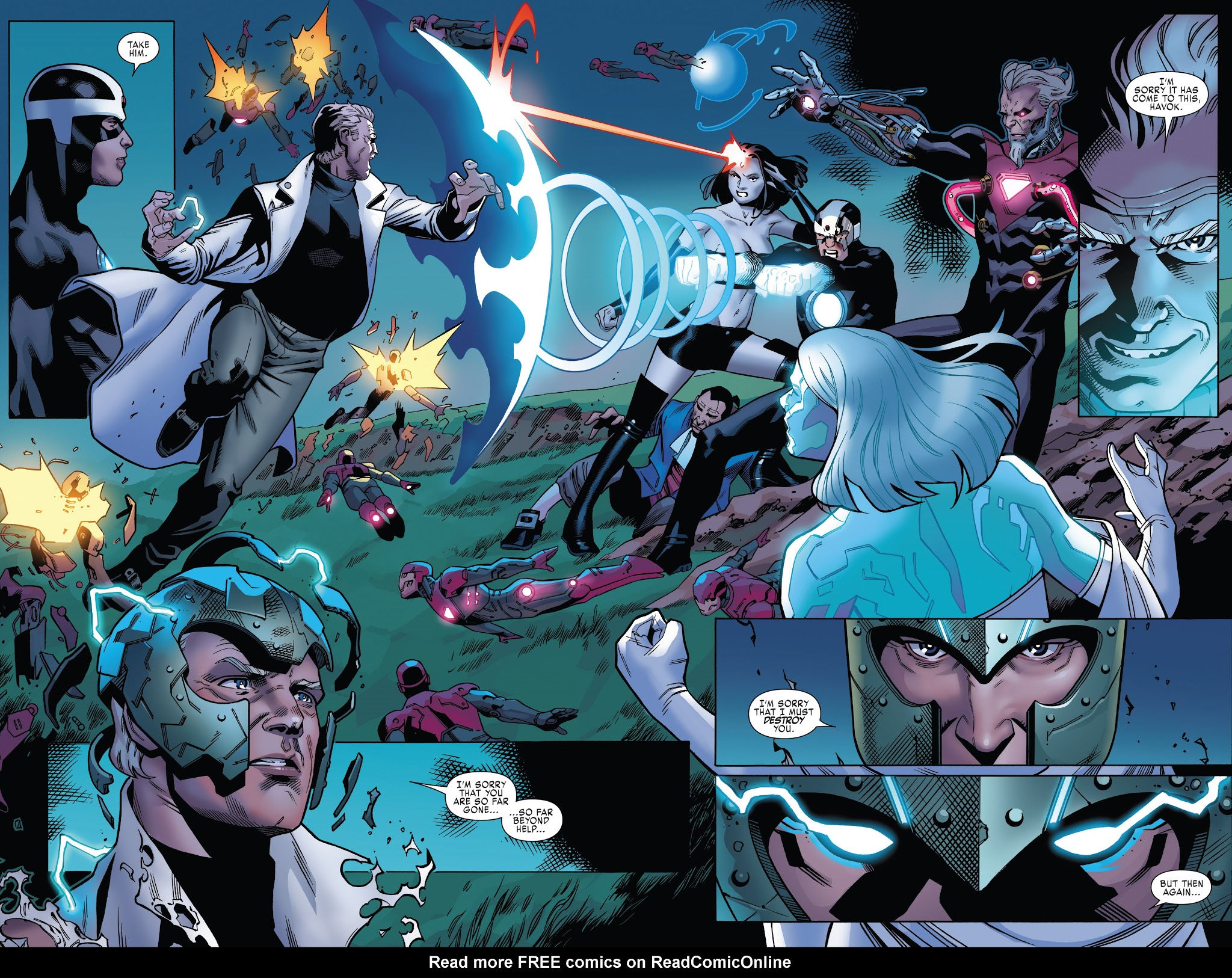 Read online X-Men: Blue comic -  Issue #25 - 10
