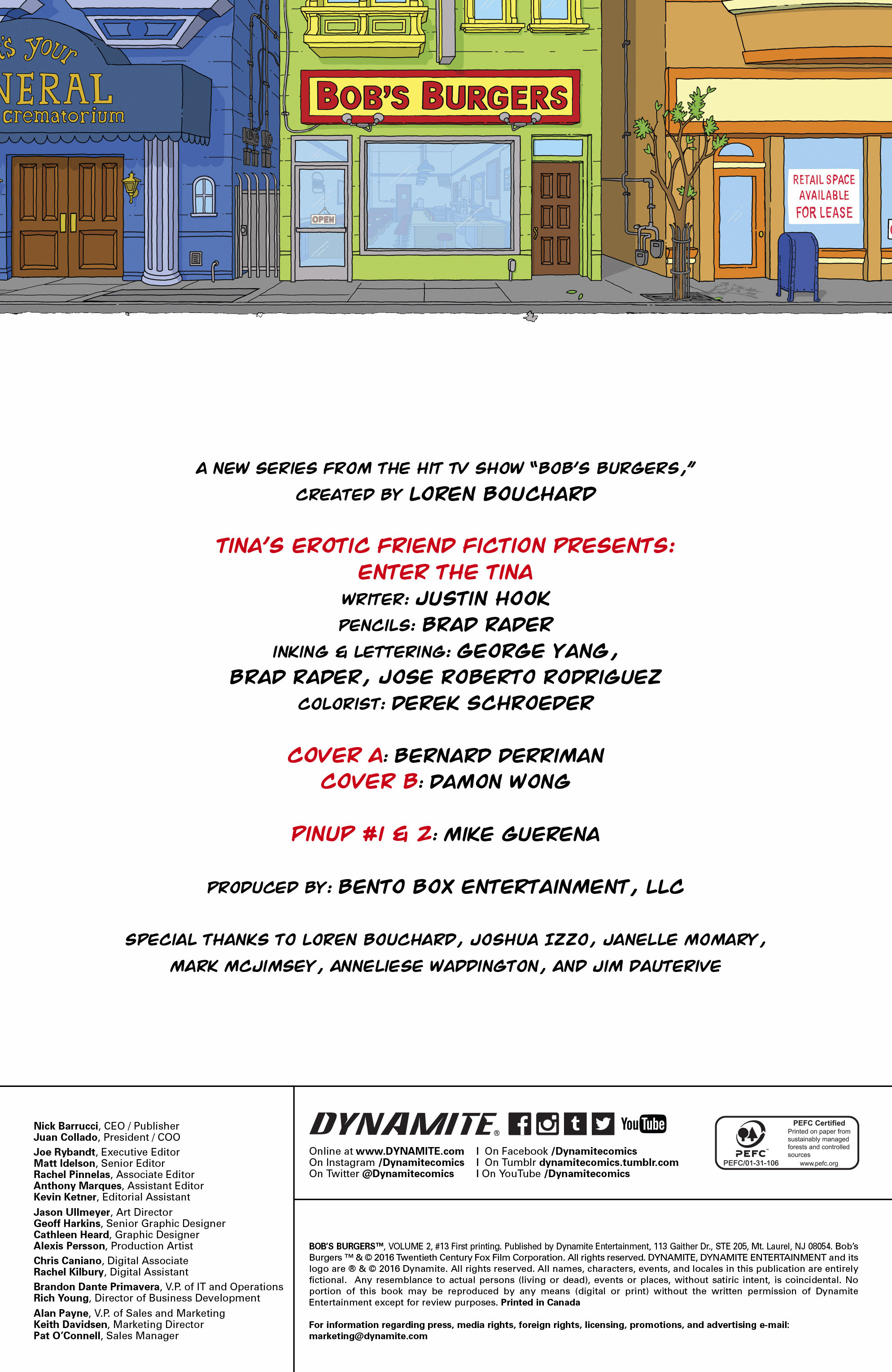 Read online Bob's Burgers (2015) comic -  Issue #13 - 2