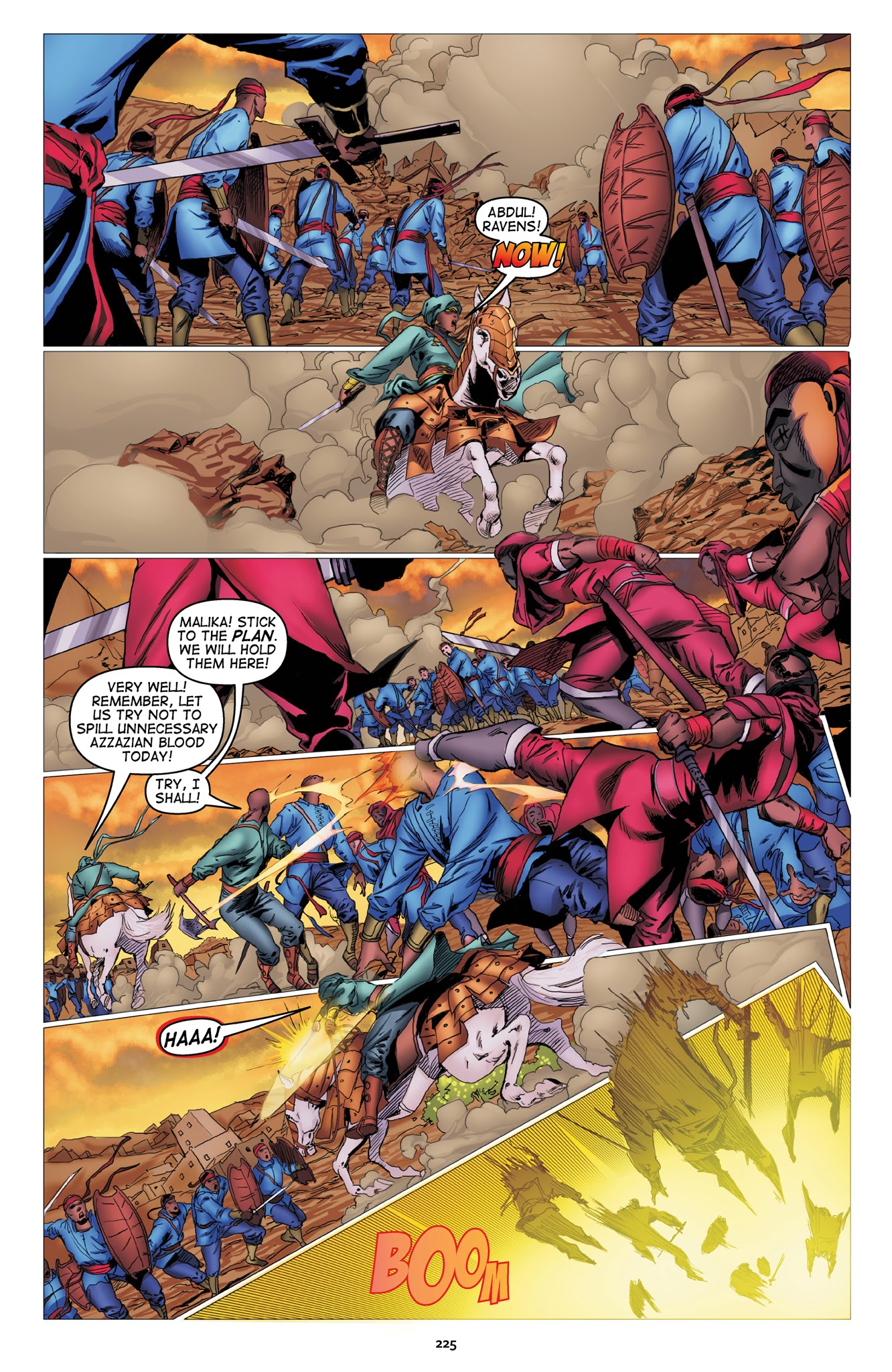 Read online Malika: Warrior Queen comic -  Issue # TPB 1 (Part 3) - 27