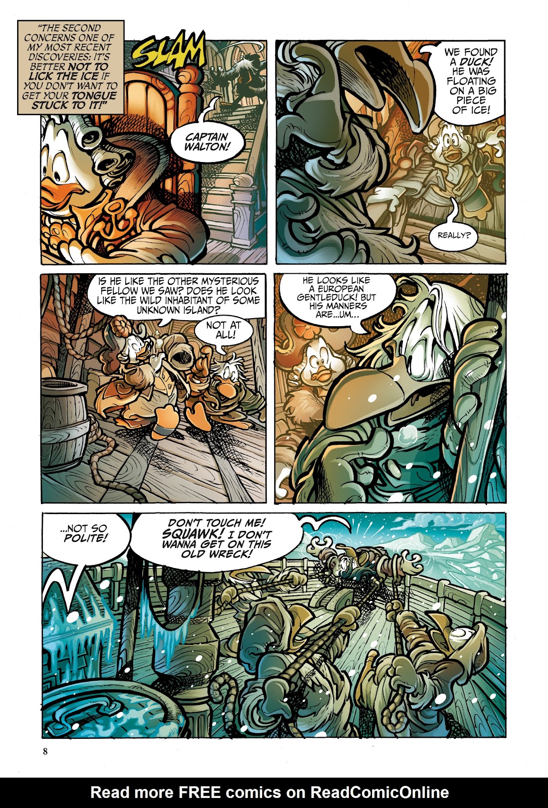 Disney Frankenstein, Starring Donald Duck issue TPB - Page 8