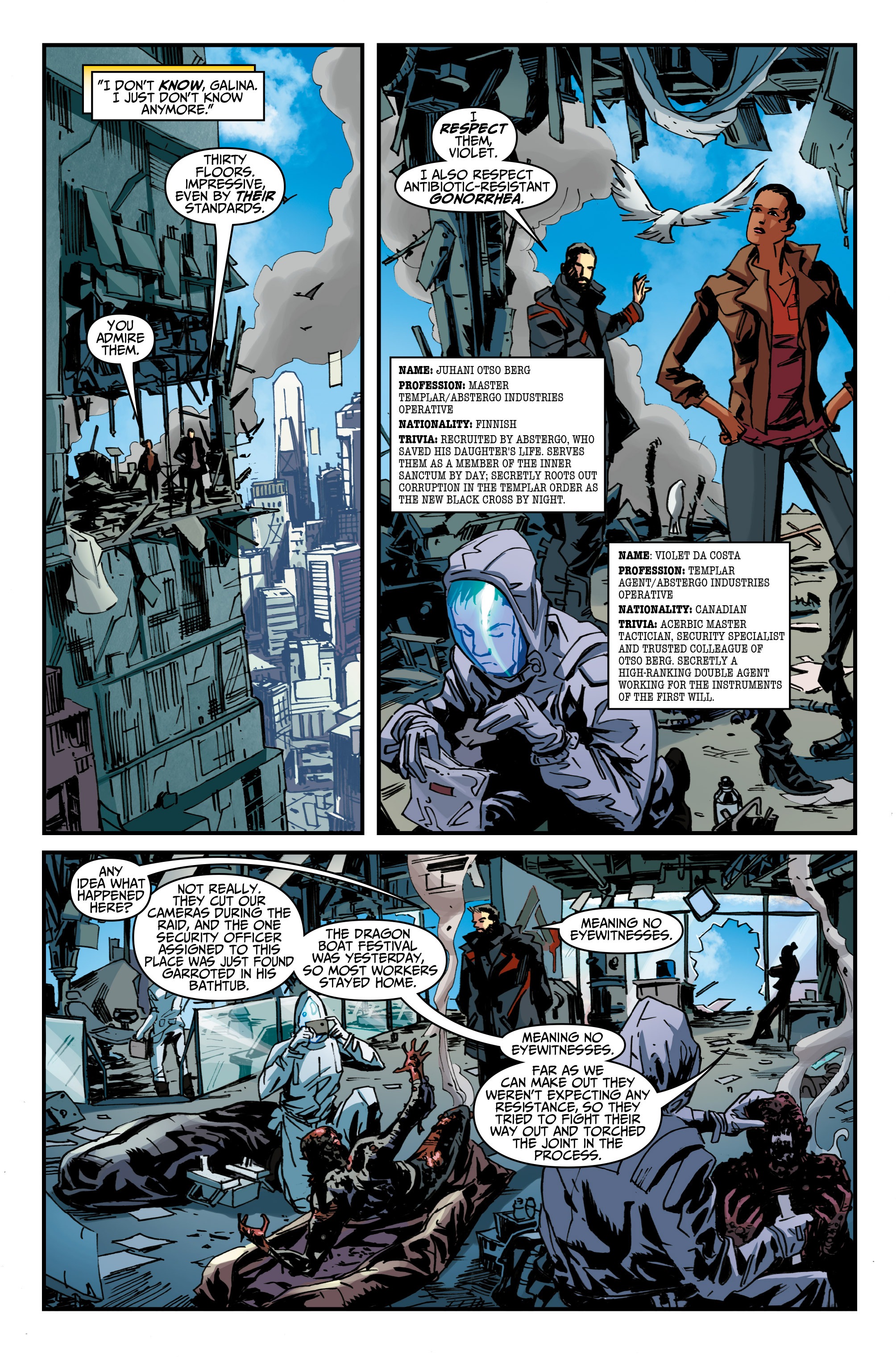 Read online Assassin's Creed: Uprising comic -  Issue #1 - 21