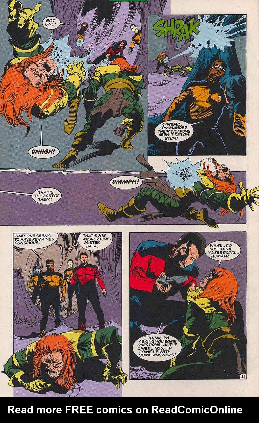 Read online Star Trek: The Next Generation (1989) comic -  Issue #60 - 20