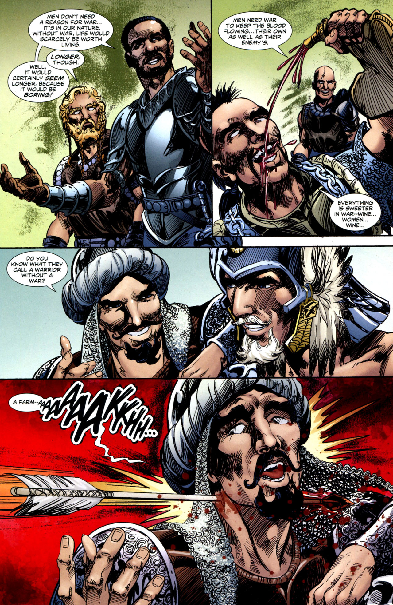 Read online Warlord (2009) comic -  Issue #8 - 10