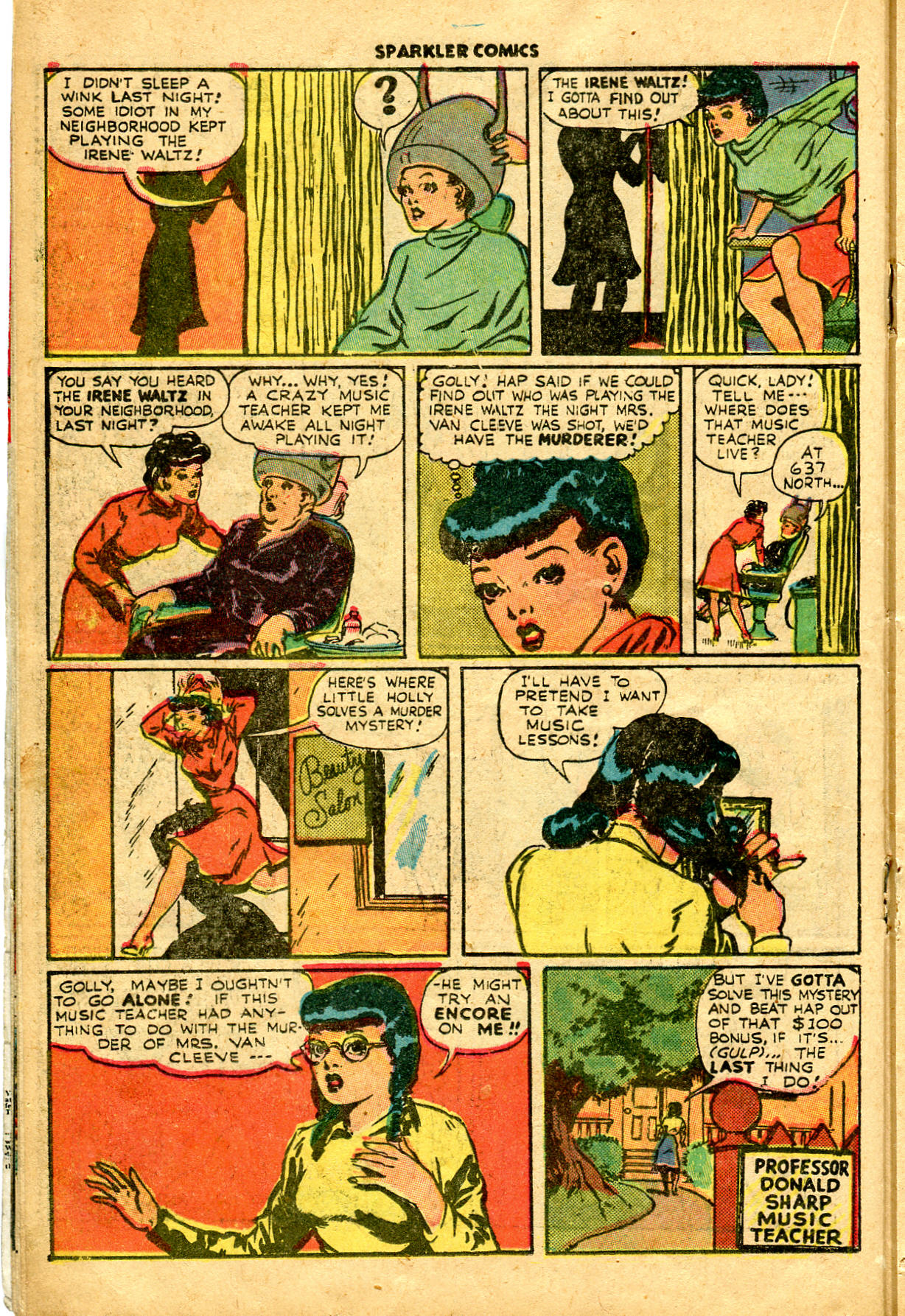 Read online Sparkler Comics comic -  Issue #52 - 24