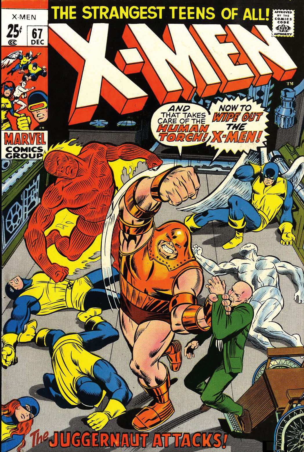 Read online Uncanny X-Men (1963) comic -  Issue #67 - 1