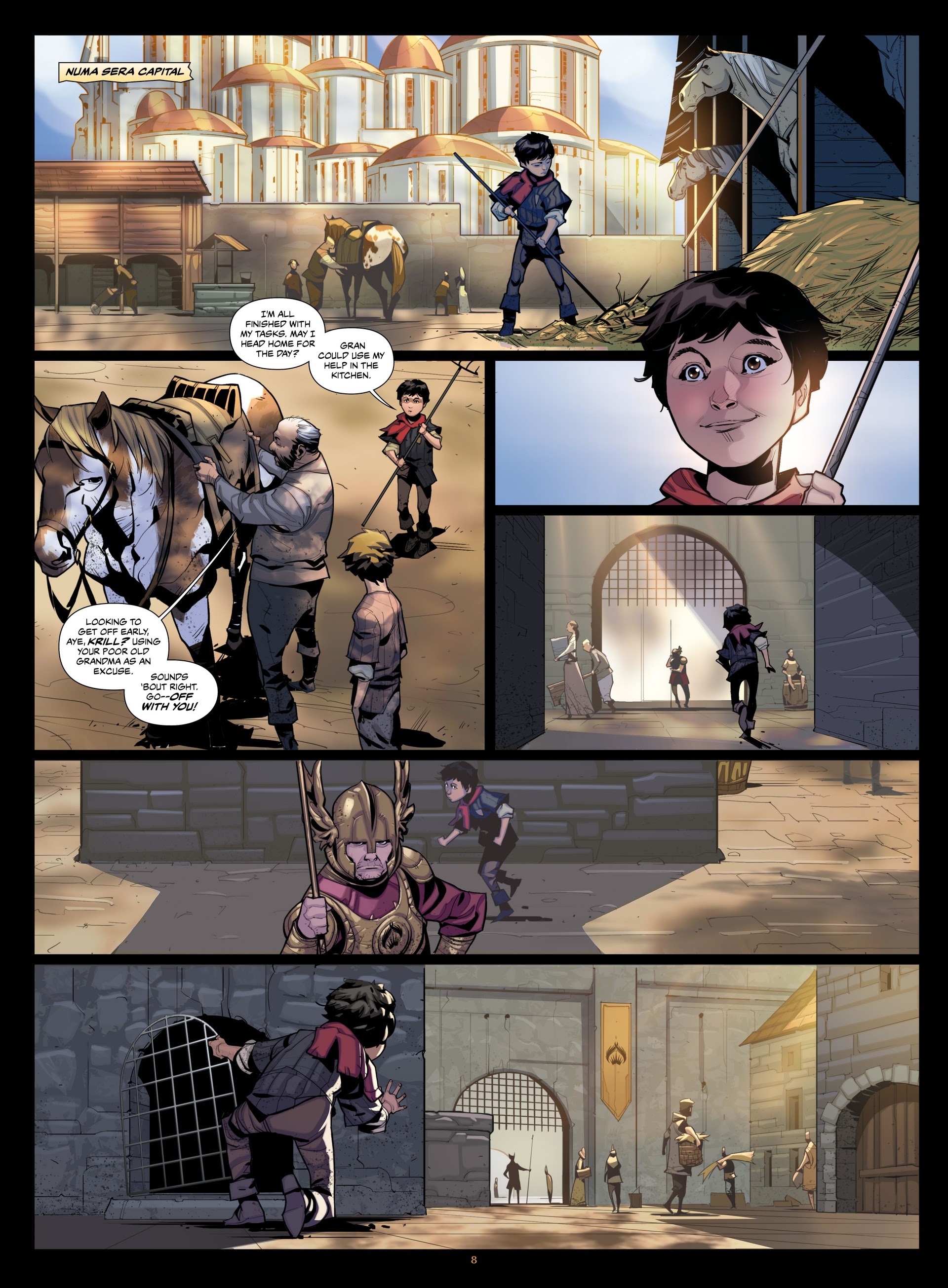 Read online Winds of Numa Sera comic -  Issue # TPB (Part 1) - 9