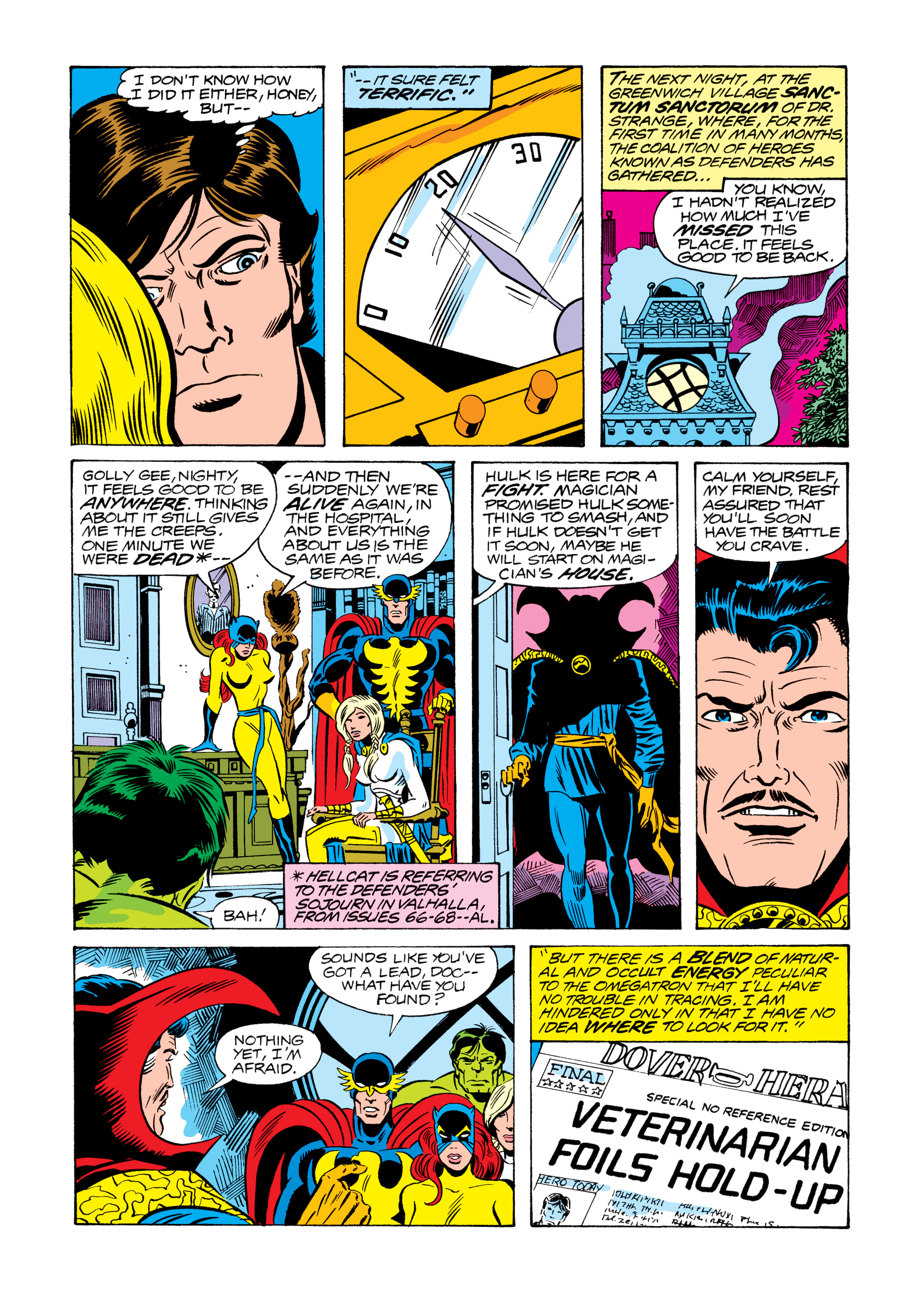 Read online Marvel Masterworks: The Defenders comic -  Issue # TPB 7 (Part 3) - 11
