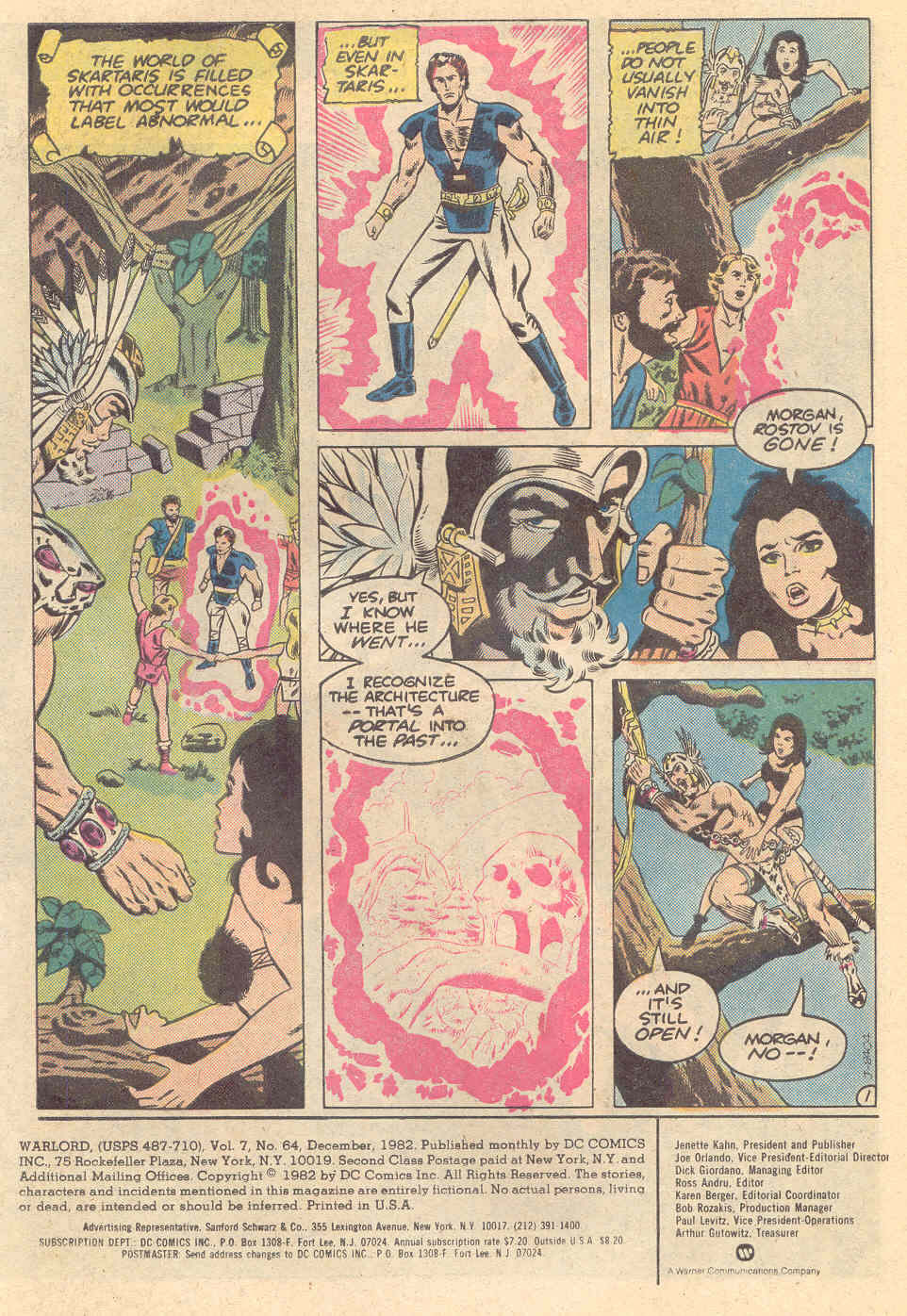 Read online Warlord (1976) comic -  Issue #64 - 2