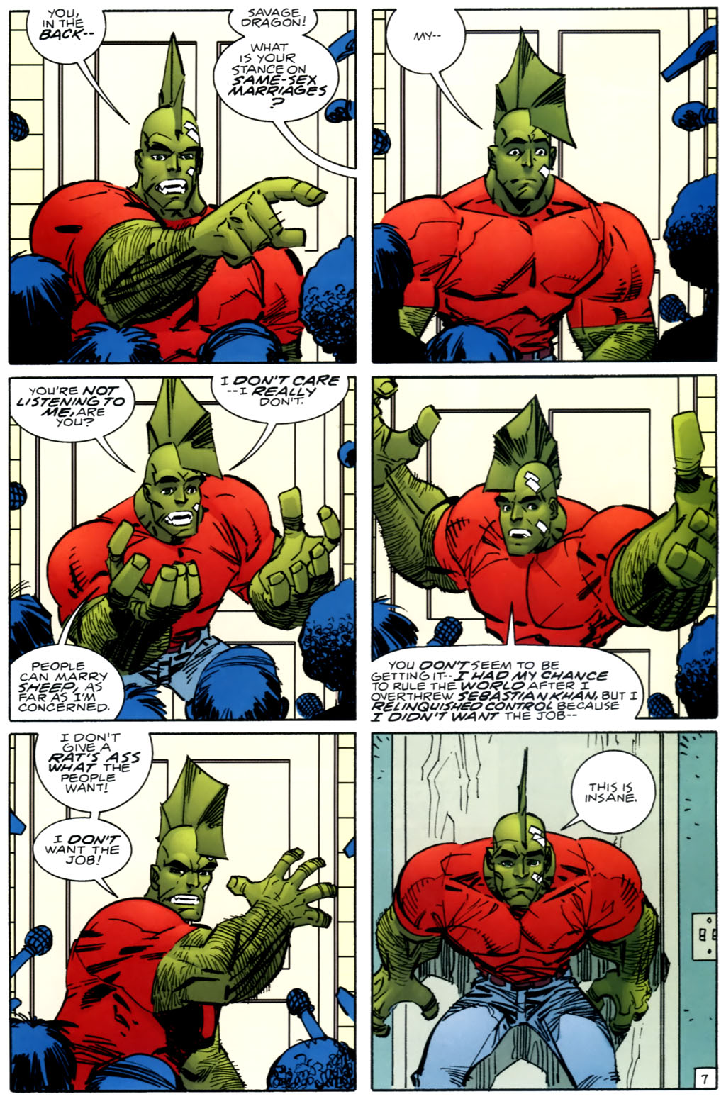 Read online The Savage Dragon (1993) comic -  Issue #118 - 8