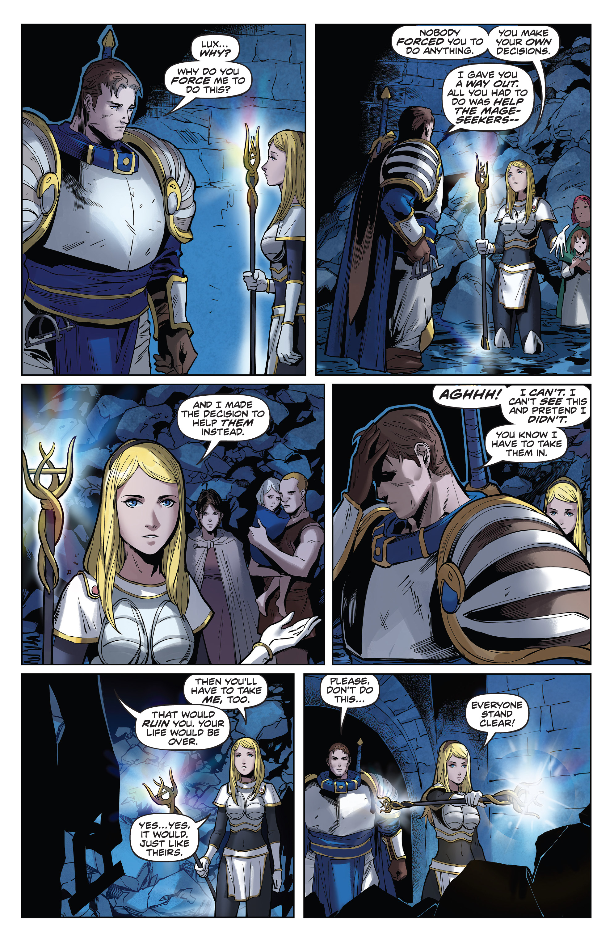 Read online League of Legends: Lux comic -  Issue #5 - 19