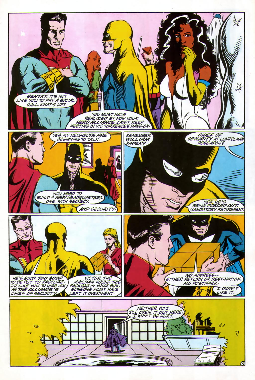 Read online Hero Alliance (1989) comic -  Issue #9 - 7
