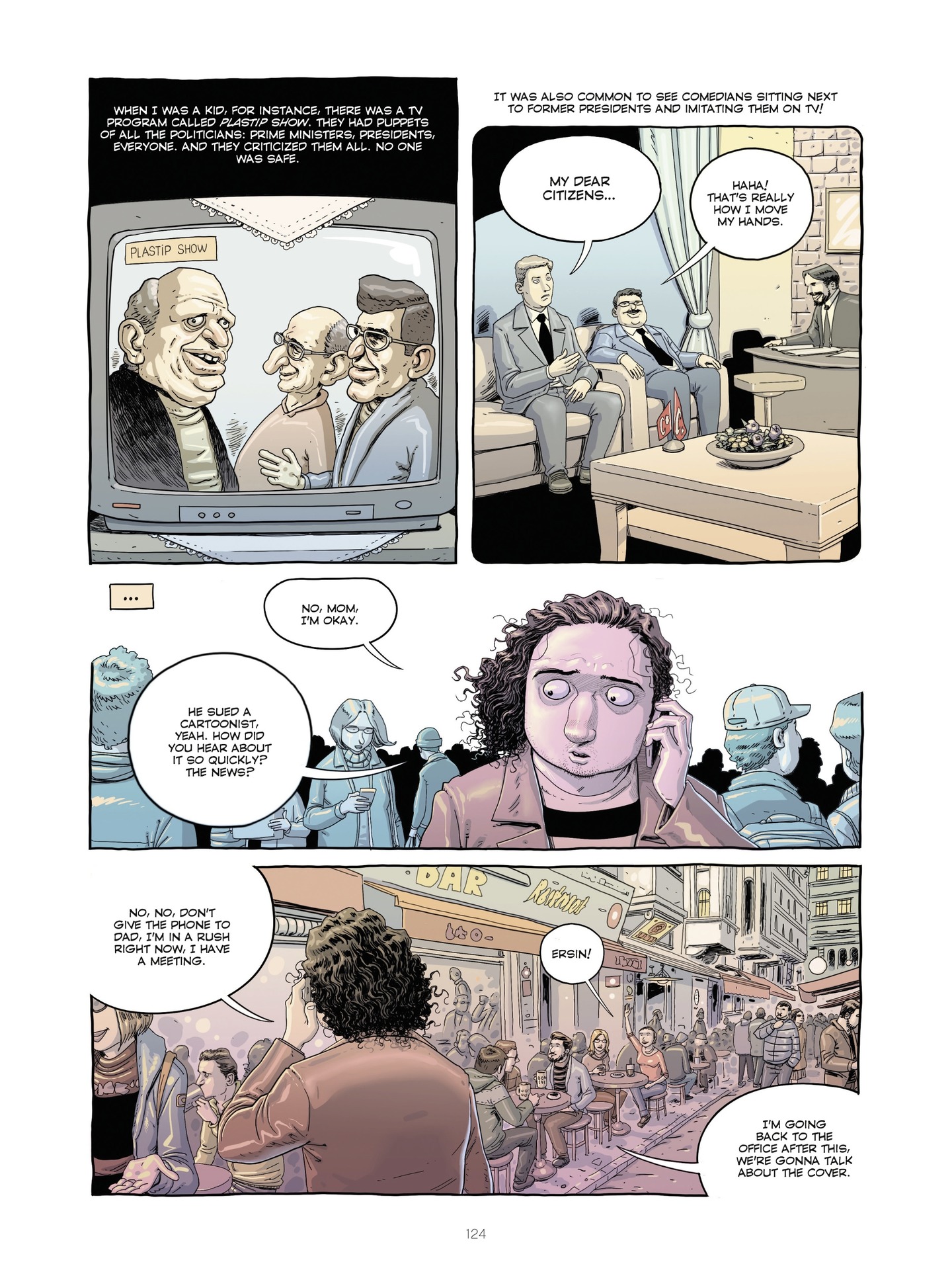 Read online Drawing On The Edge: Chronicles From Istanbul comic -  Issue # TPB (Part 2) - 23