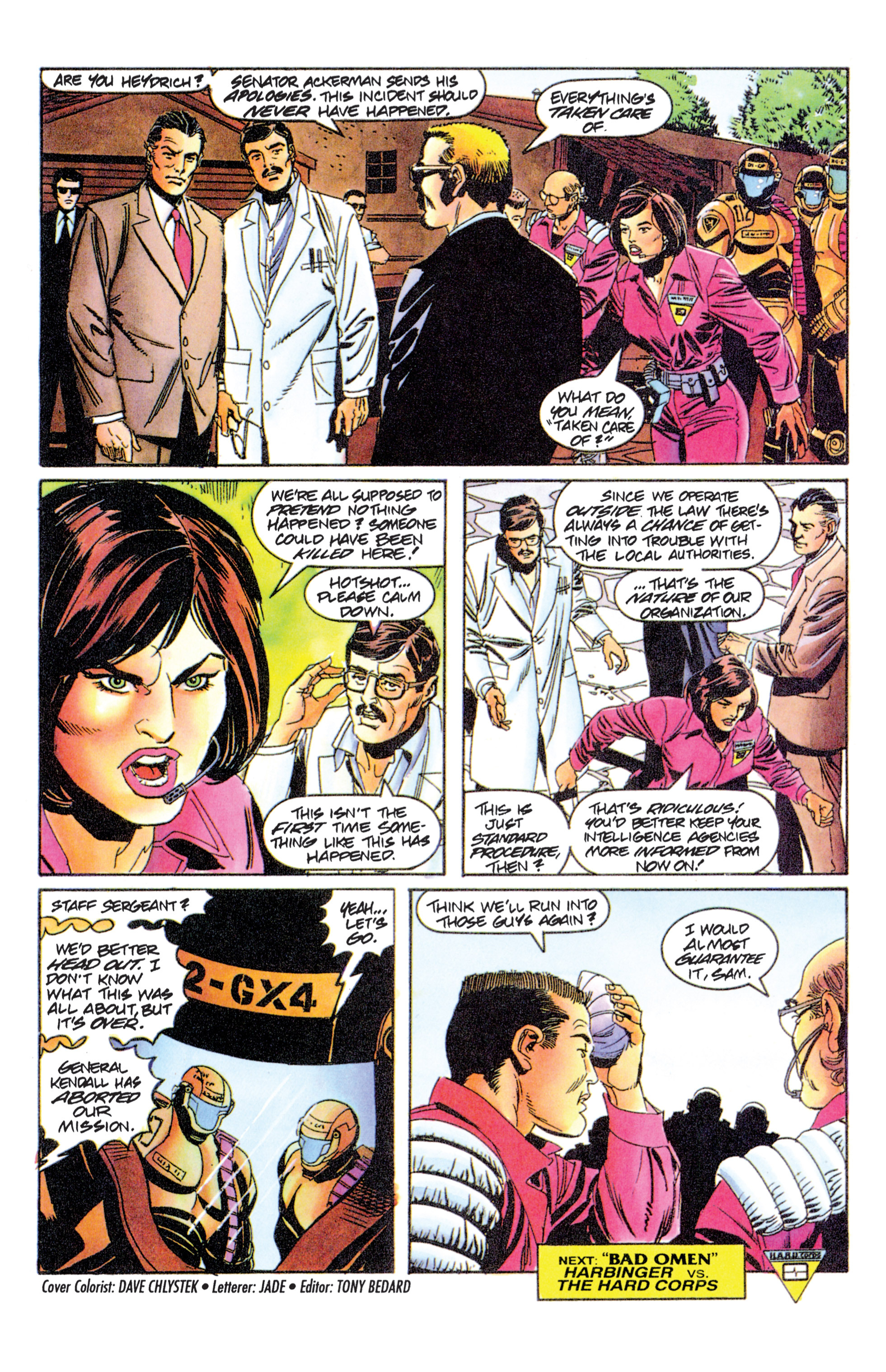 Read online H.A.R.D. Corps comic -  Issue #18 - 22