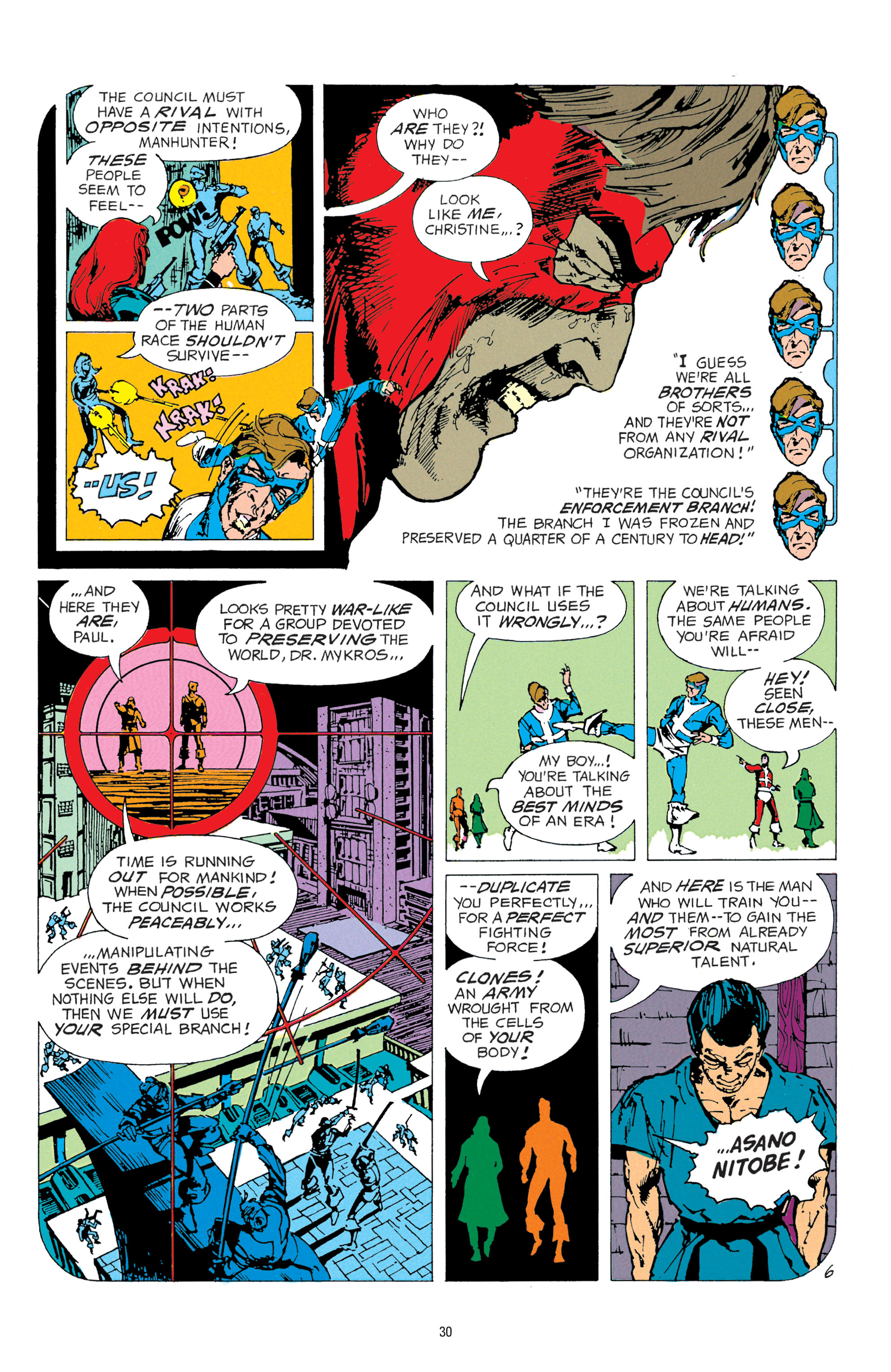 Read online Manhunter by Archie Goodwin and Walter Simonson Deluxe Edition comic -  Issue # TPB - 30