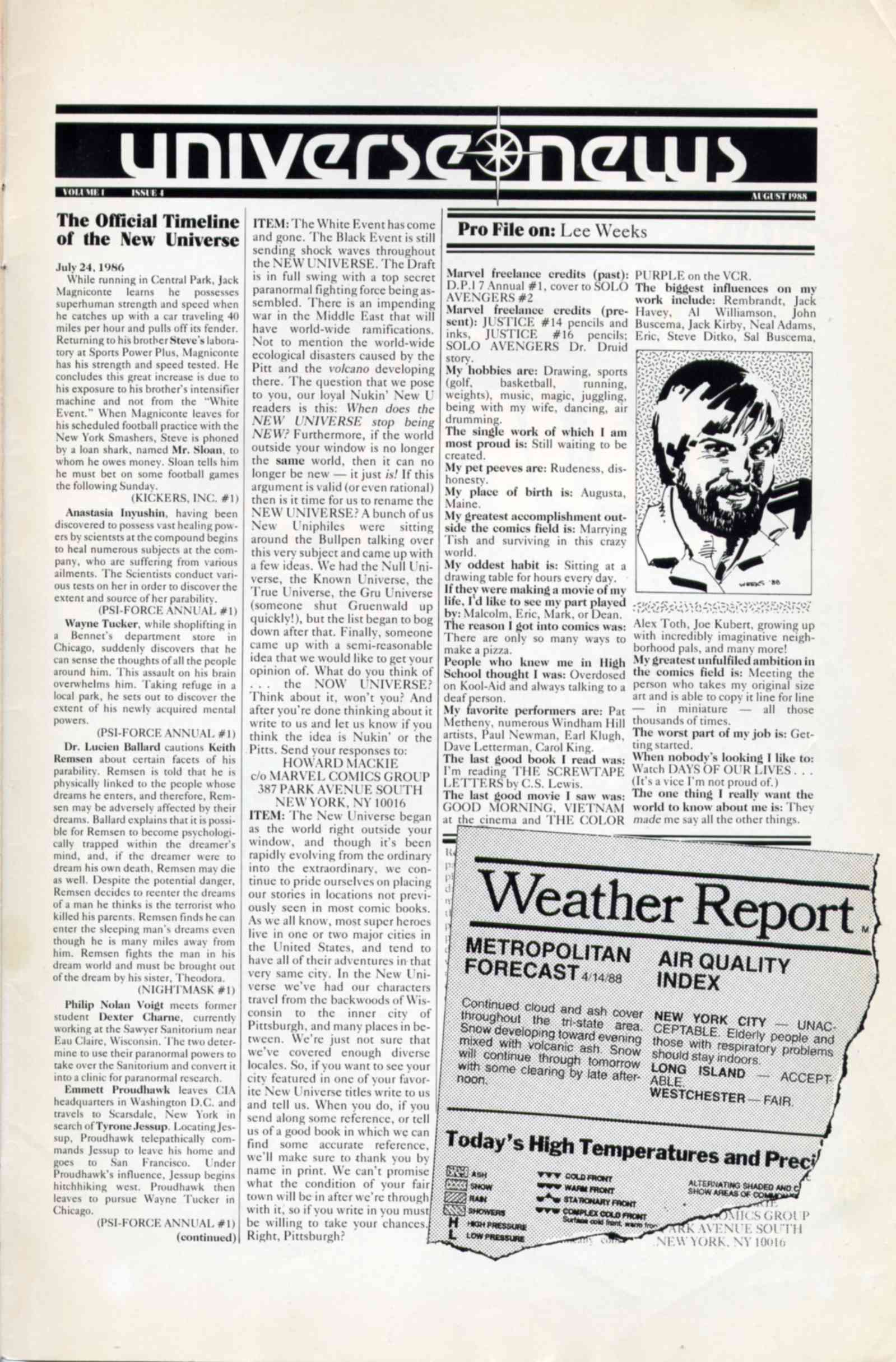 Read online Psi-Force comic -  Issue #22 - 35