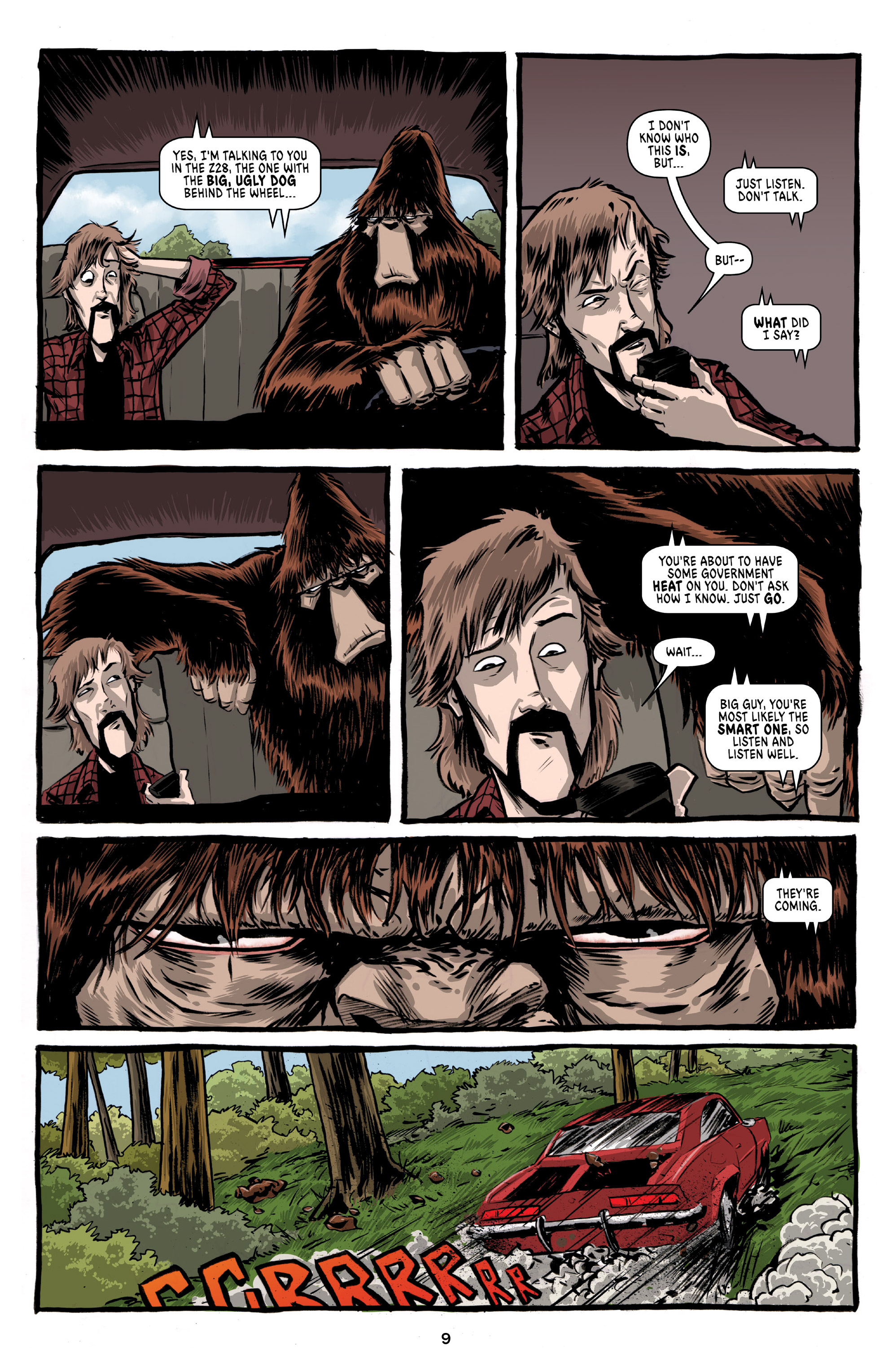 Read online Free Comic Book Day 2019 comic -  Issue # Starburns Presents - 9