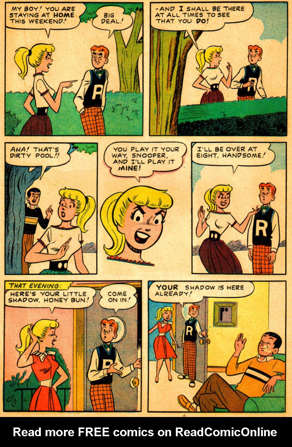 Read online Archie's Girls Betty and Veronica comic -  Issue #61 - 12