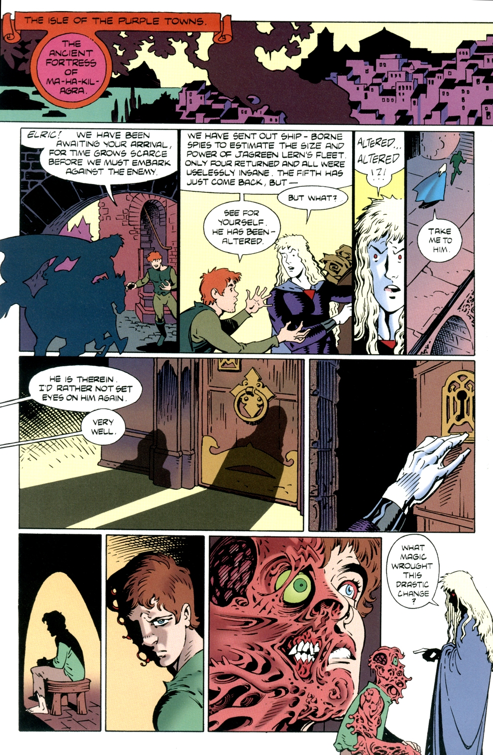 Read online Elric: Stormbringer comic -  Issue #4 - 16