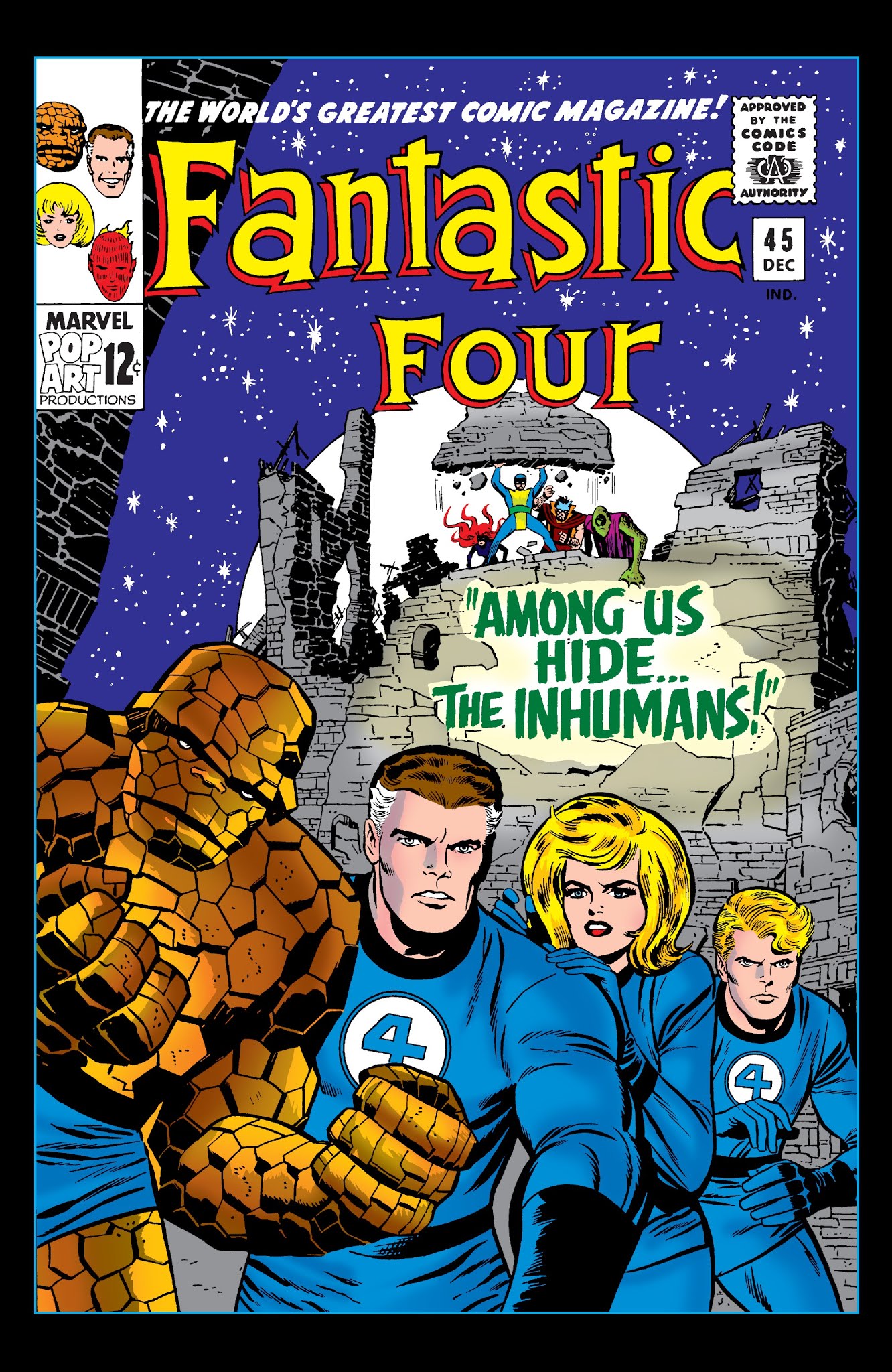 Read online Fantastic Four Epic Collection comic -  Issue # The Coming of Galactus (Part 3) - 84