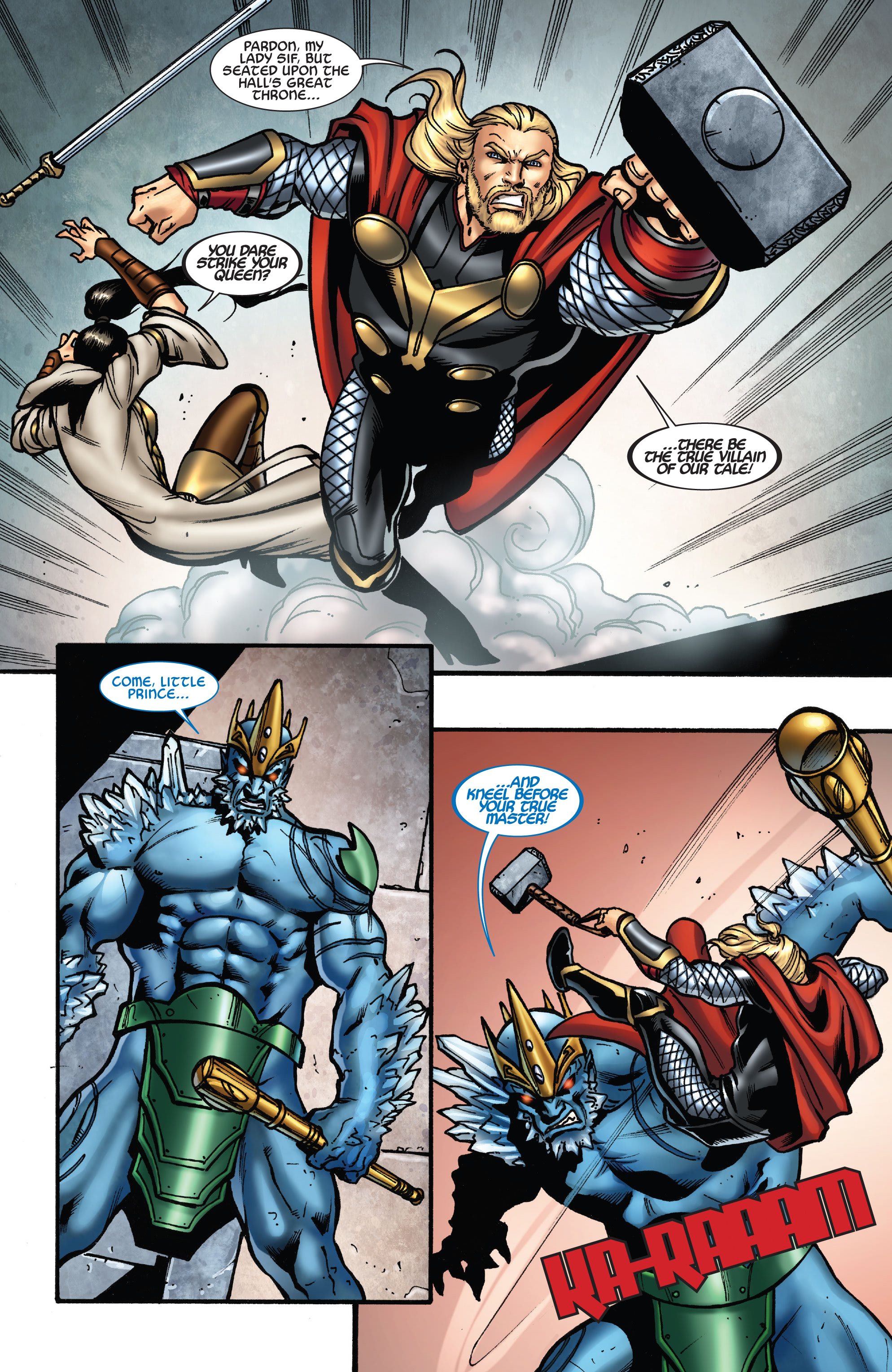 Read online Marvel-Verse: Thanos comic -  Issue #Marvel-Verse (2019) Thor - 101