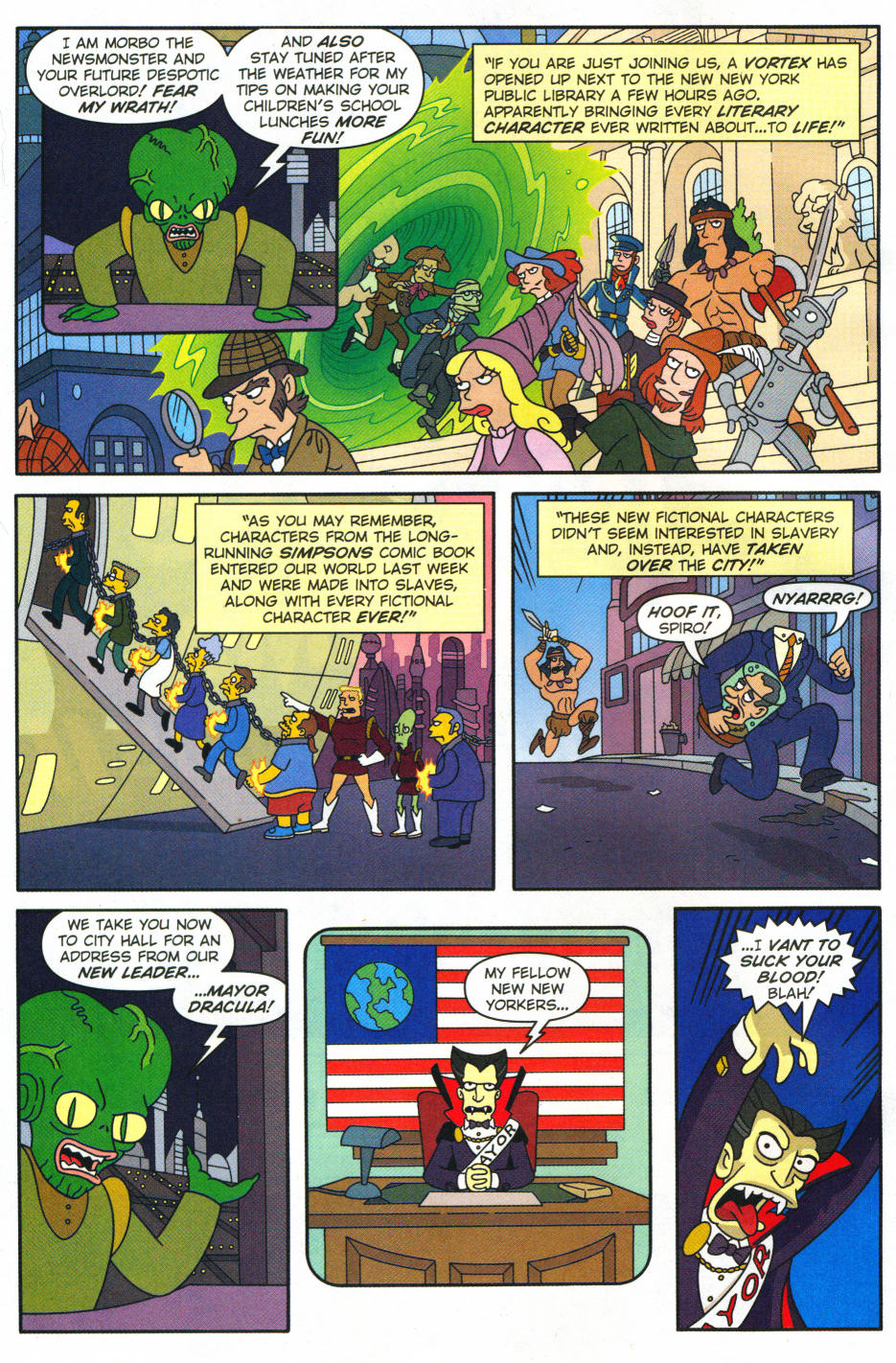 Read online The Simpsons/Futurama Crossover Crisis II comic -  Issue #2 - 3