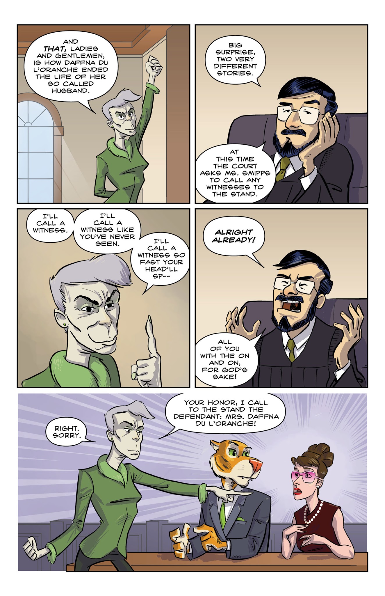 Read online Tiger Lawyer comic -  Issue #2 - 8