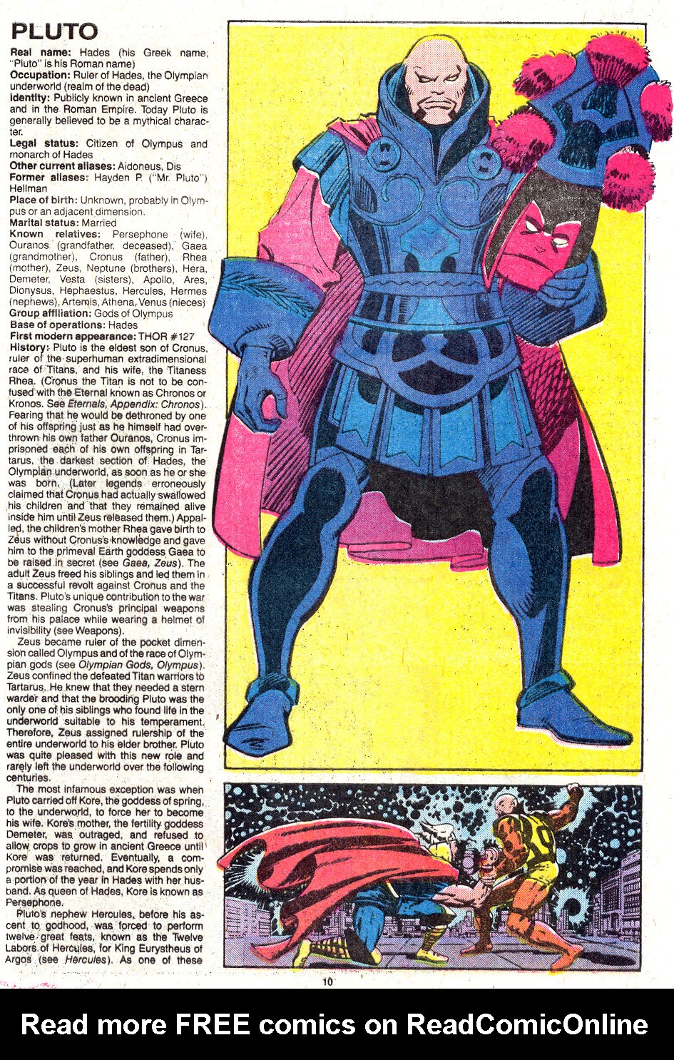 Read online The Official Handbook of the Marvel Universe Deluxe Edition comic -  Issue #10 - 13