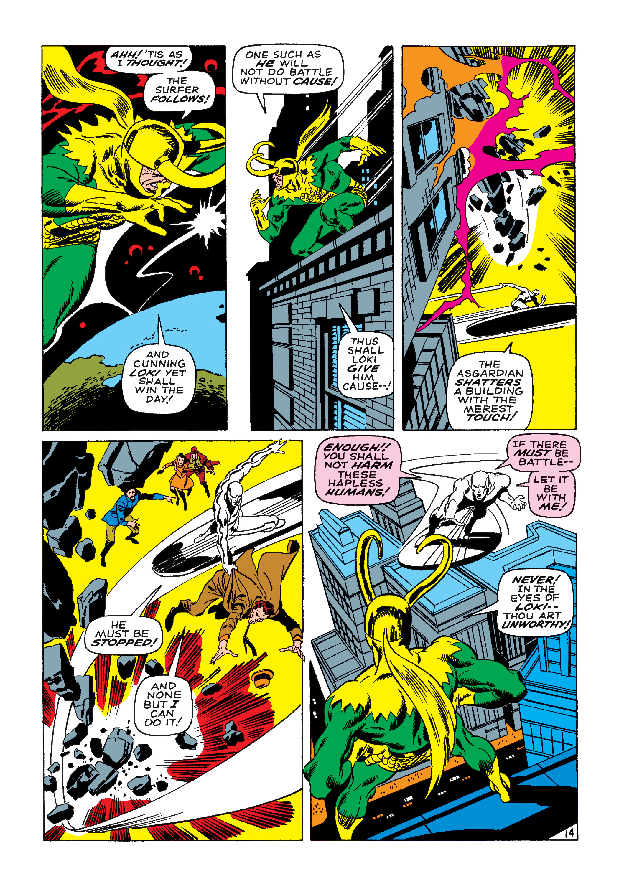 Read online Marvel Masterworks: The Silver Surfer comic -  Issue # TPB 1 (Part 2) - 42