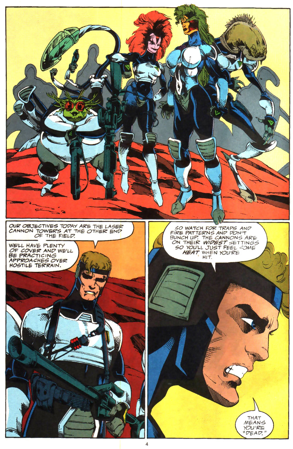 Read online Alien Legion (1987) comic -  Issue #7 - 6