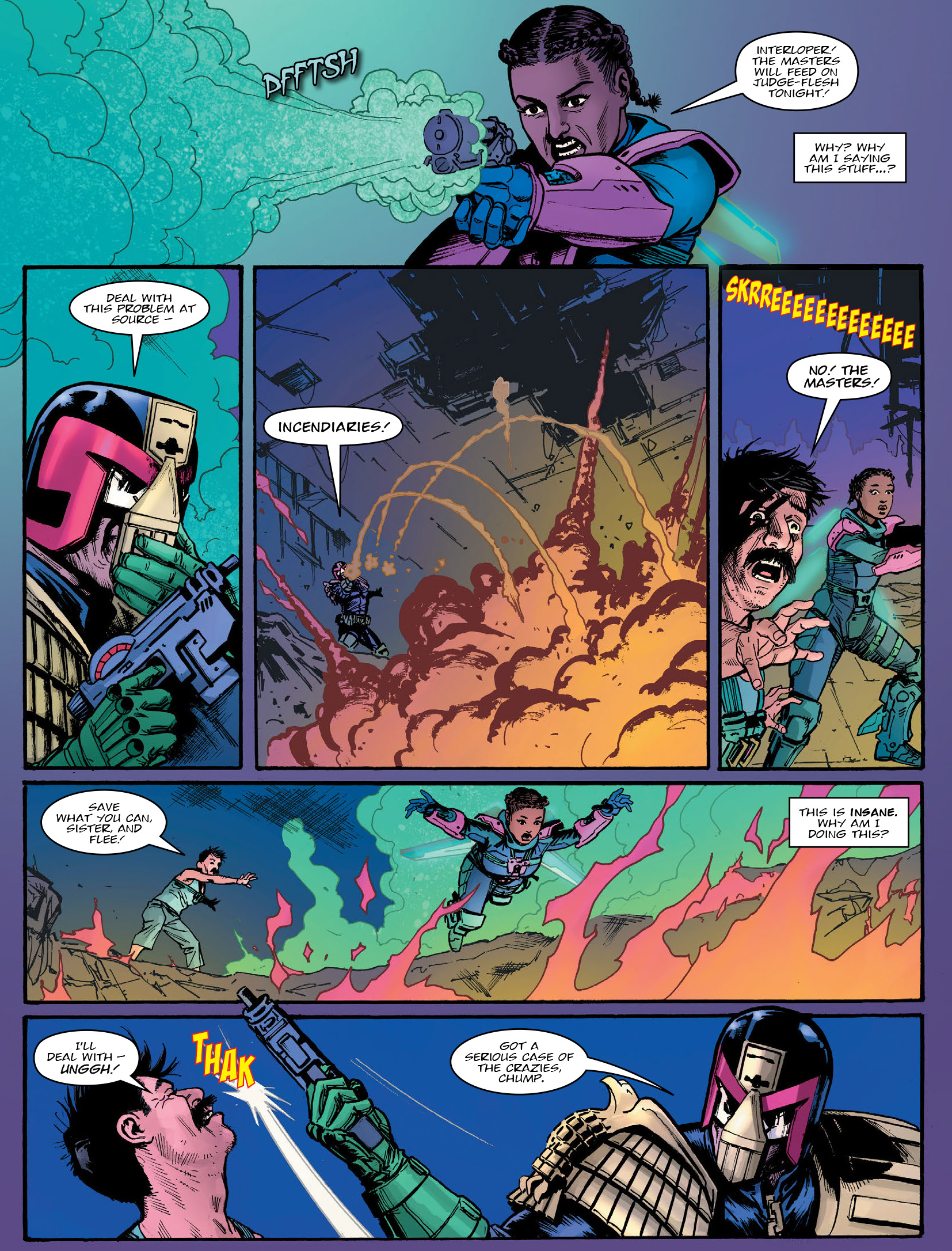 Read online Judge Dredd Megazine (Vol. 5) comic -  Issue #428 - 12