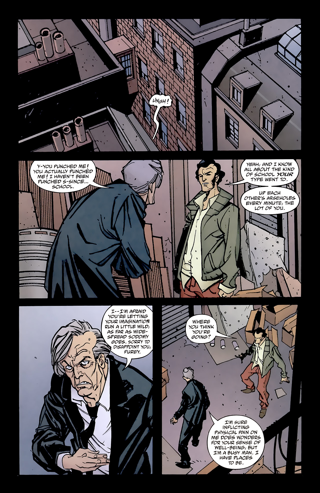 Read online Greek Street comic -  Issue #4 - 12