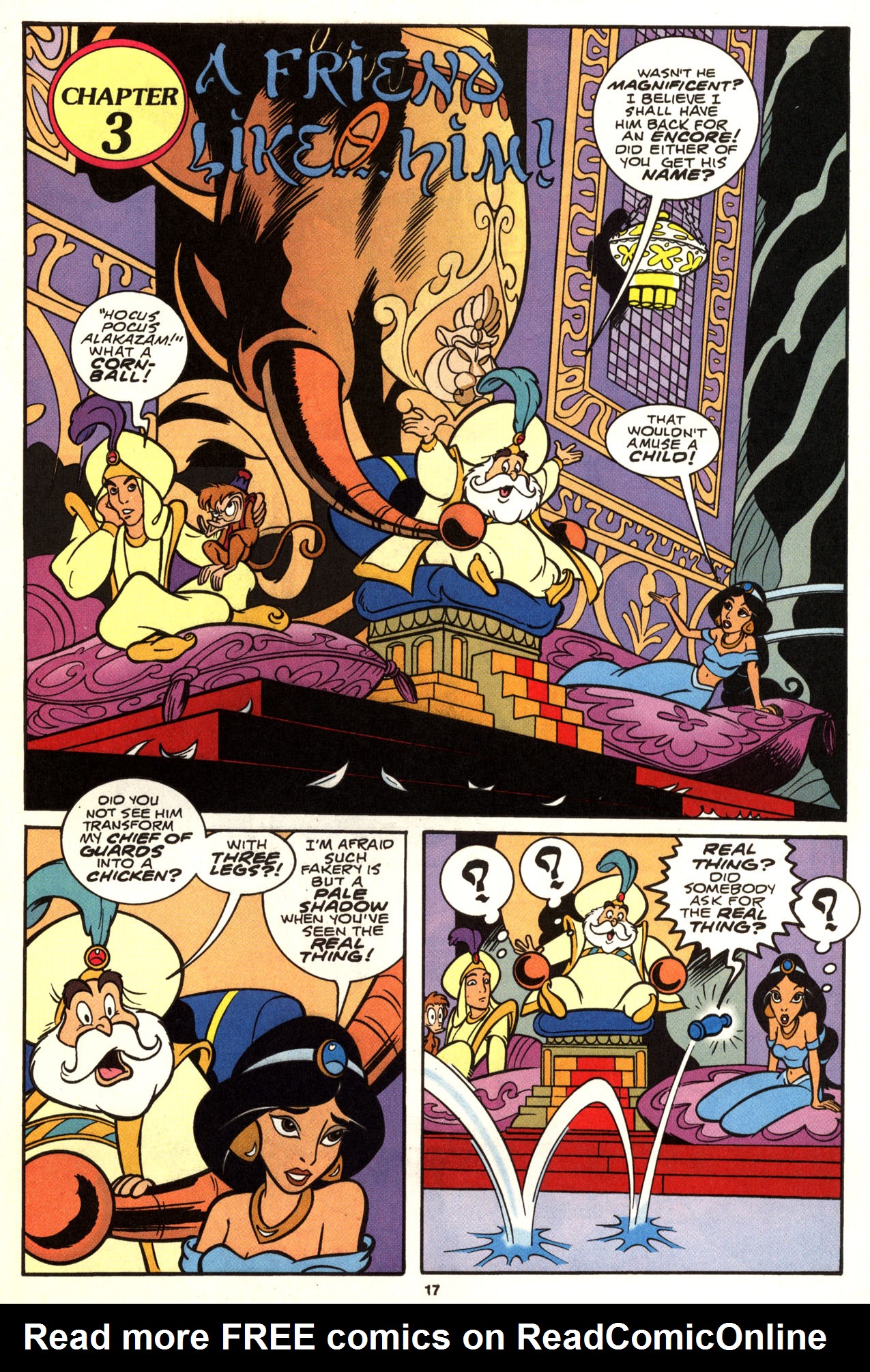 Read online The Return of Disney's Aladdin comic -  Issue #1 - 22