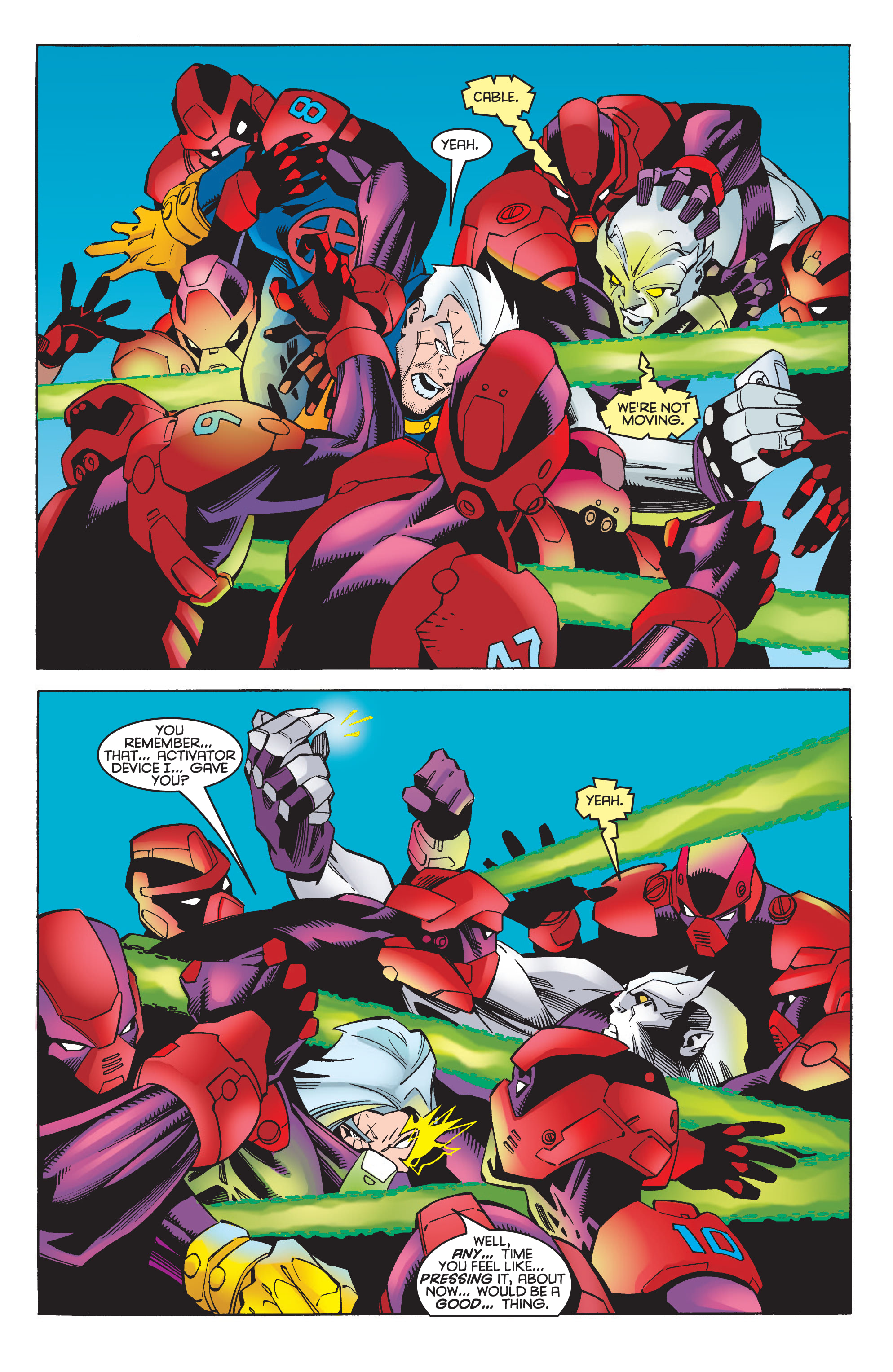 Read online X-Men Milestones: Operation Zero Tolerance comic -  Issue # TPB (Part 2) - 72